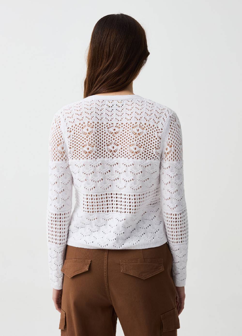 Ovs Cardigan multi popcorn stitch con laccetto I Più Venduti