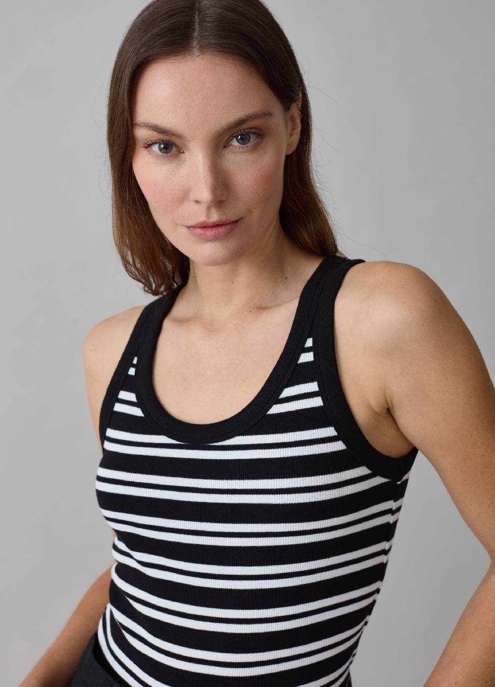Ovs Tank top a costine fantasia a righe In Saldo
