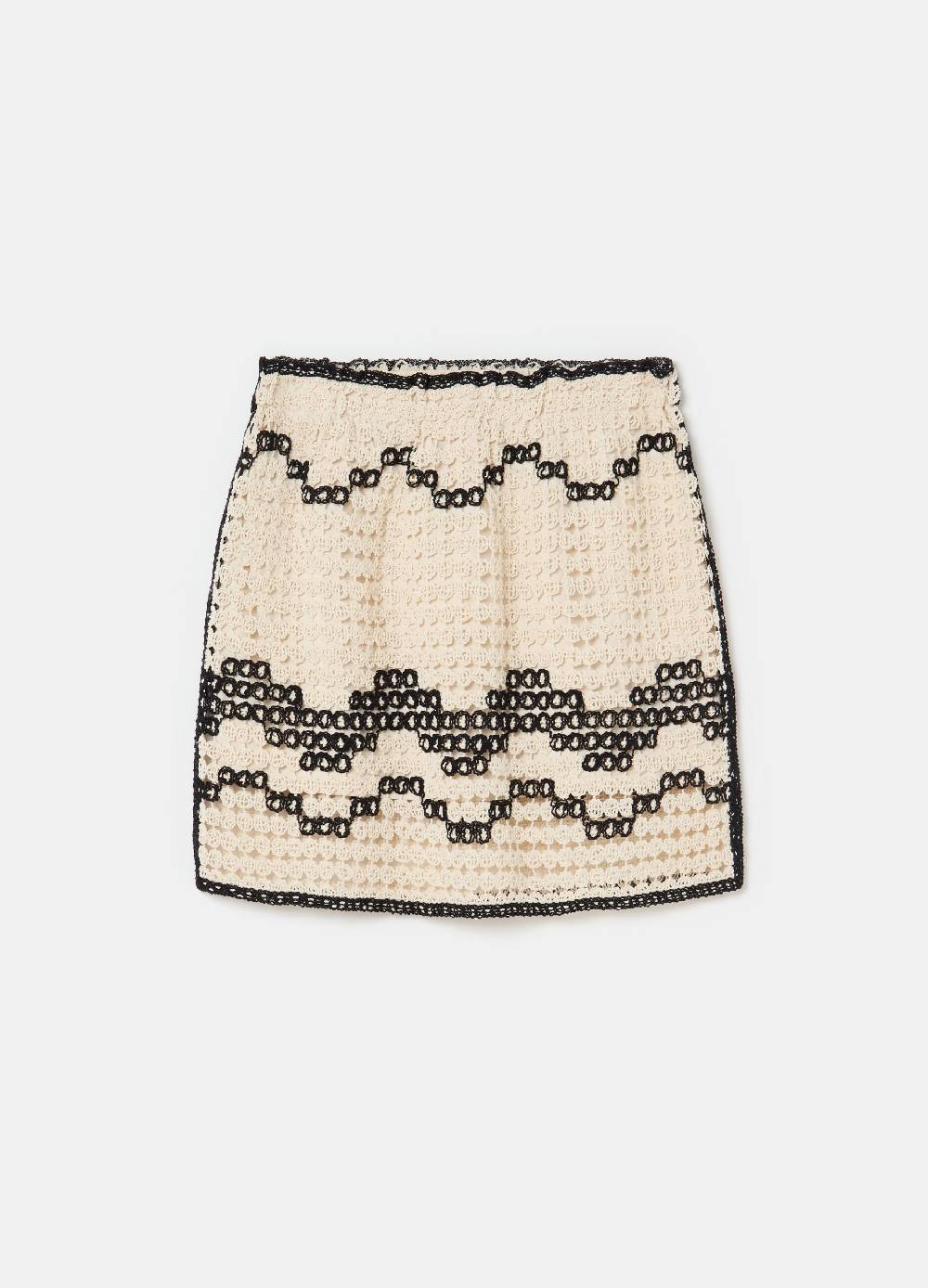 Ovs Minigonna crochet con motivo ondulato Cyber Monday