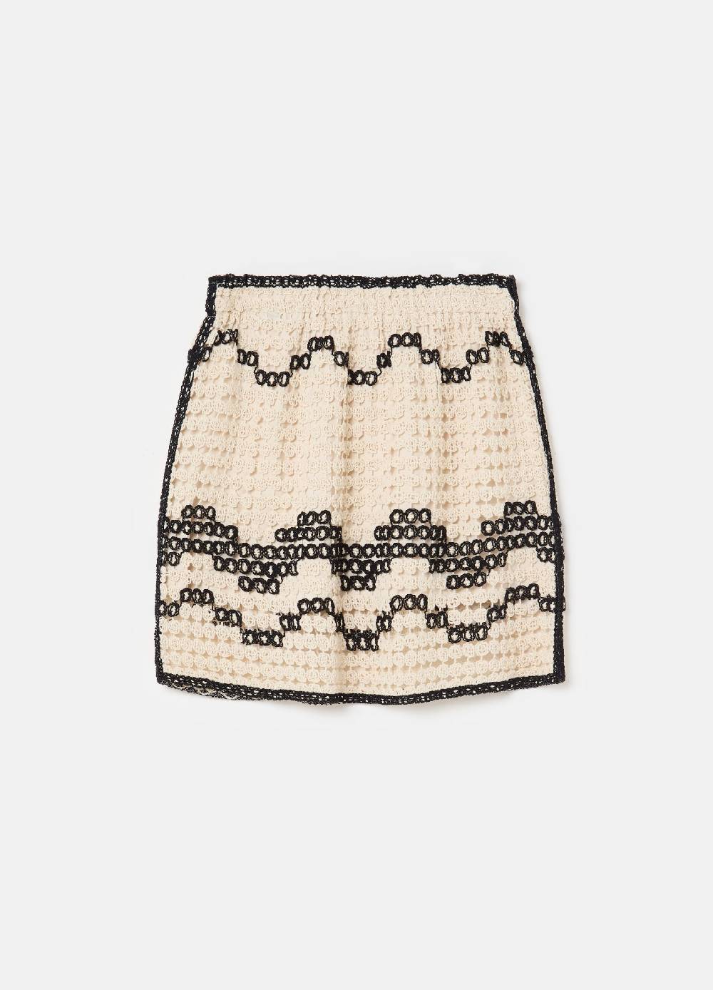Ovs Minigonna crochet con motivo ondulato Cyber Monday