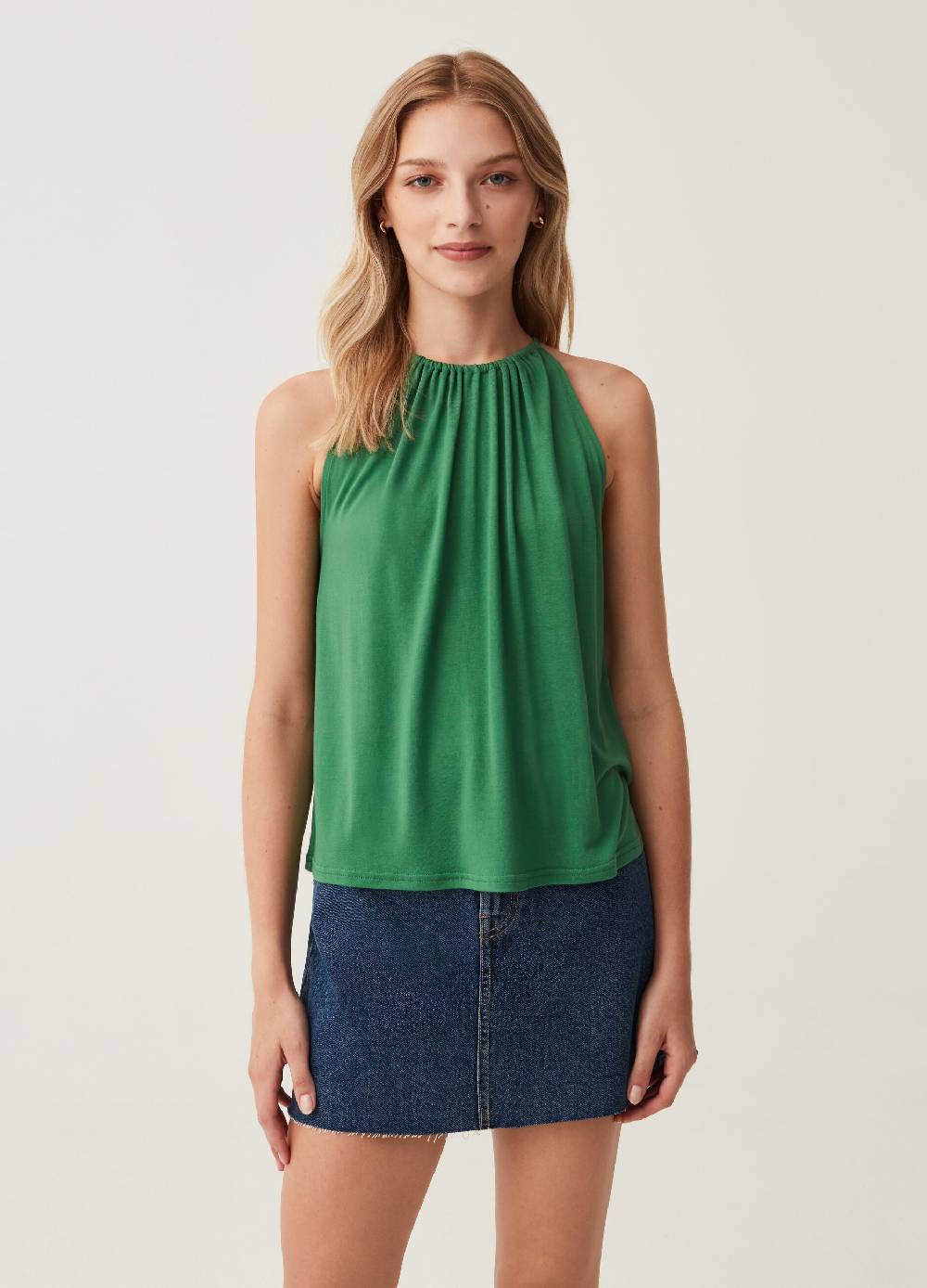 Ovs Tank top con scollo halter Offerte esclusive