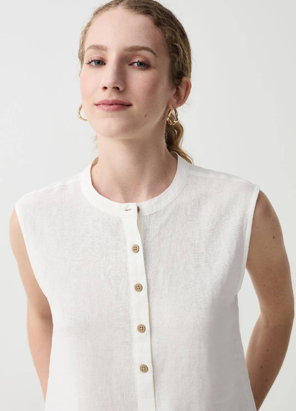 Ovs Blusa smanicata con scollo serafino Bestseller