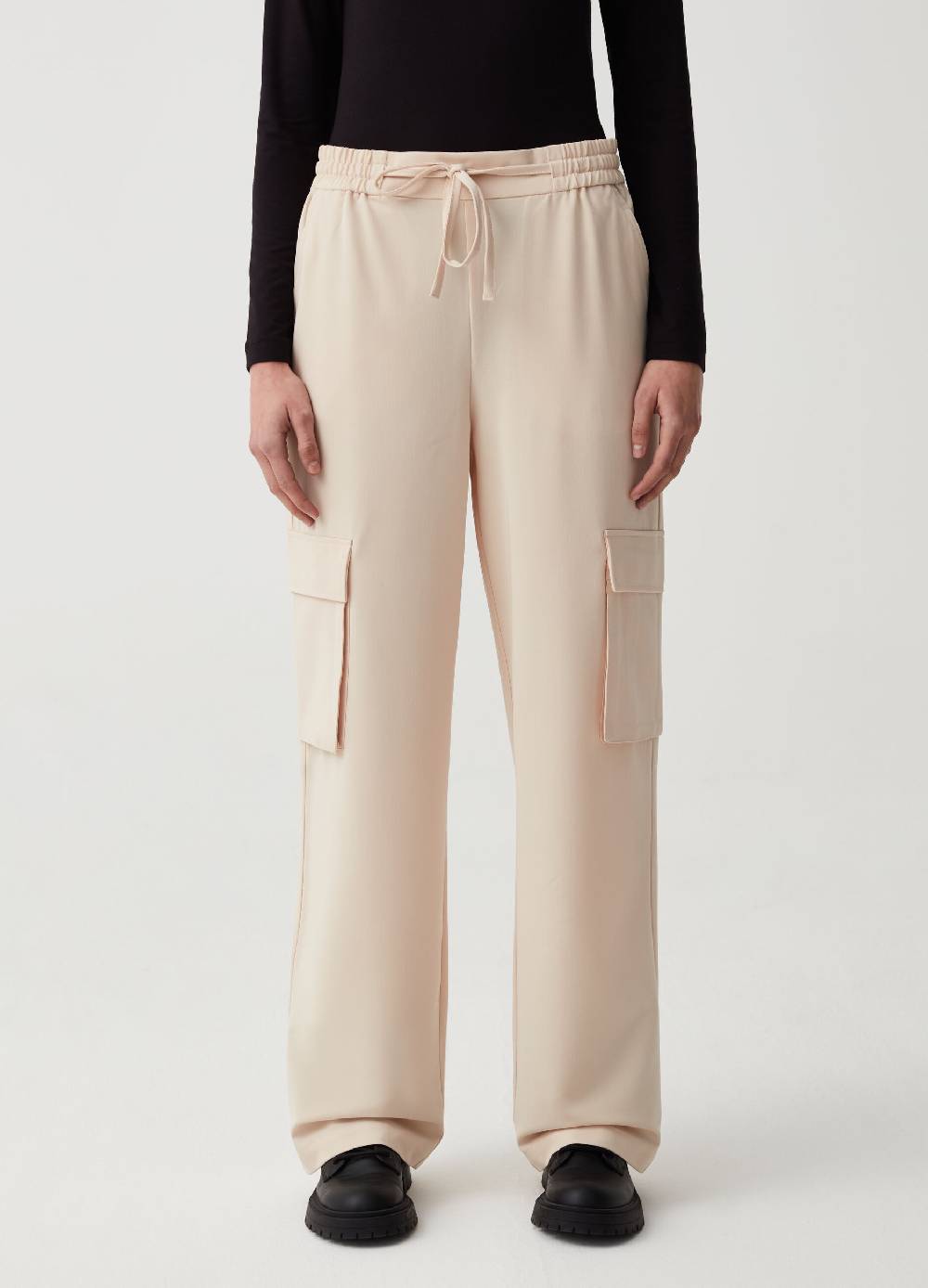 Ovs Joggers cargo in viscosa sostenibile Only for today