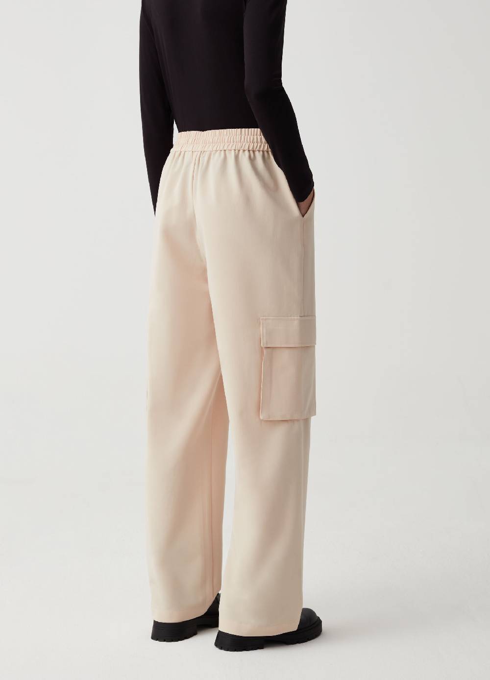 Ovs Joggers cargo in viscosa sostenibile Only for today