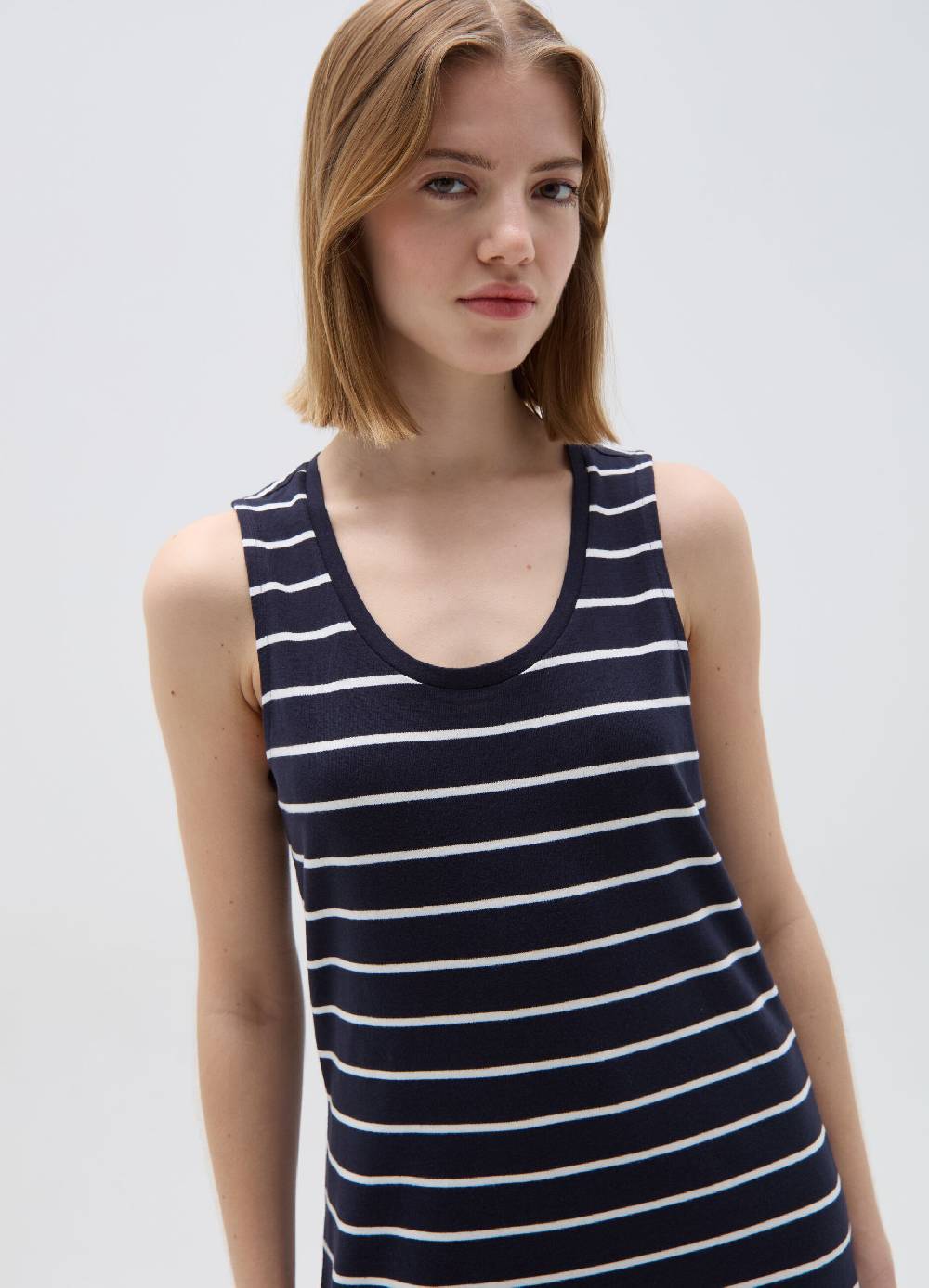 Ovs Vestito Essential lungo a righe con spacchi Fino al 55% di sconto