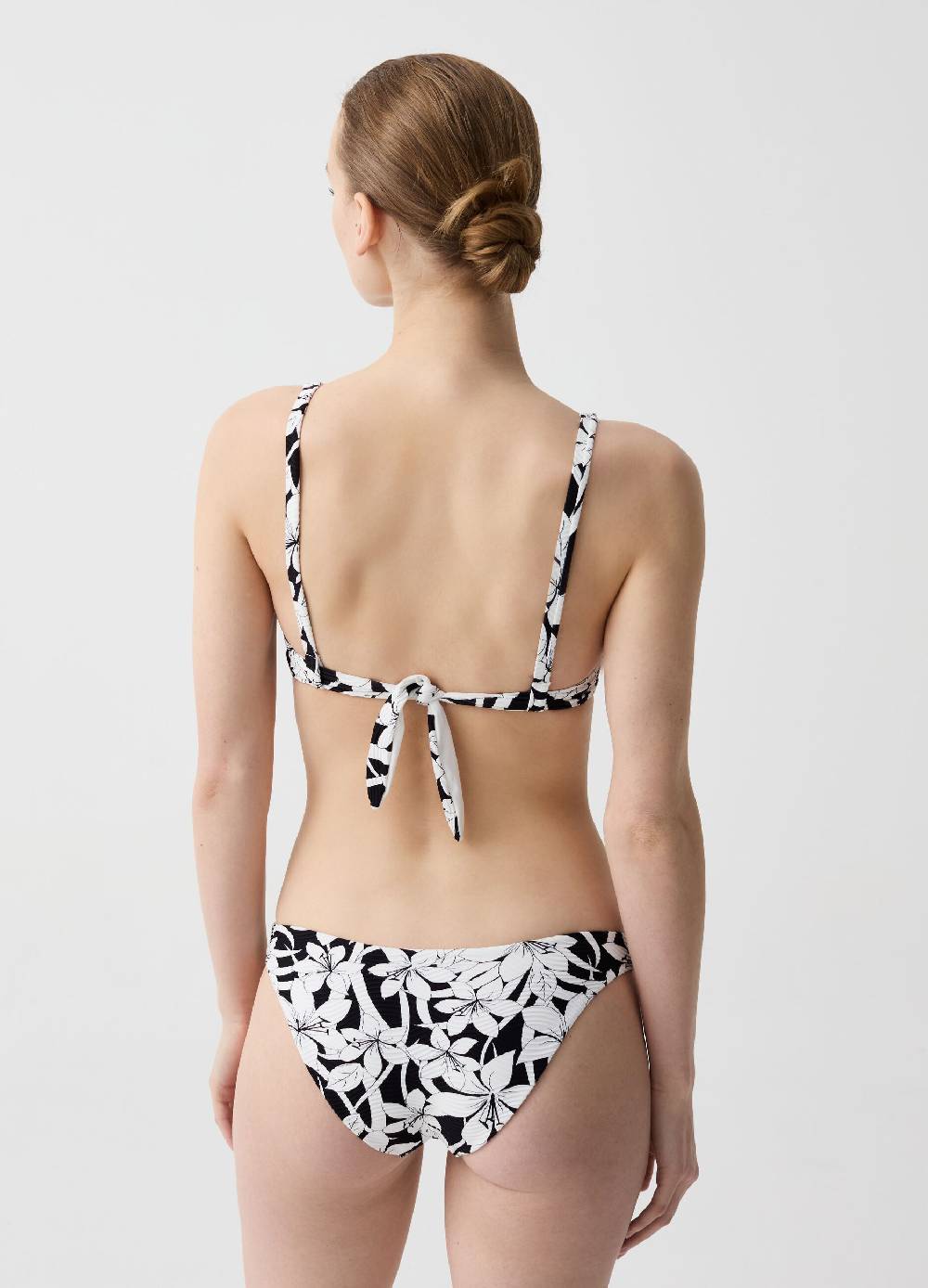 Ovs Top bikini floreale scollo halter con nodo Promozione Limitata