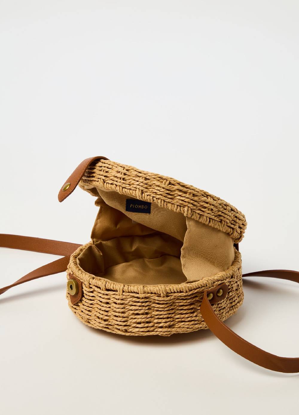 Ovs Circle bag in paglia In Vendita