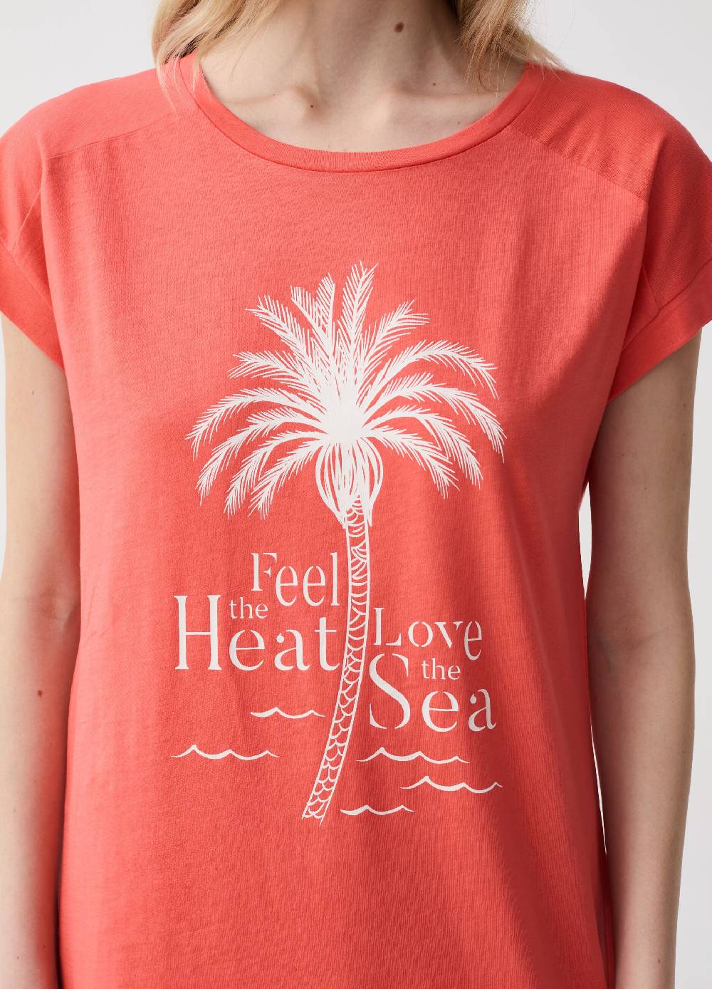 Ovs Camicia da notte con stampa tropicale Offerte