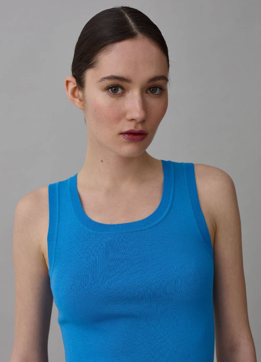 Ovs Tank top a costine con scollo rotondo Vendita Economica
