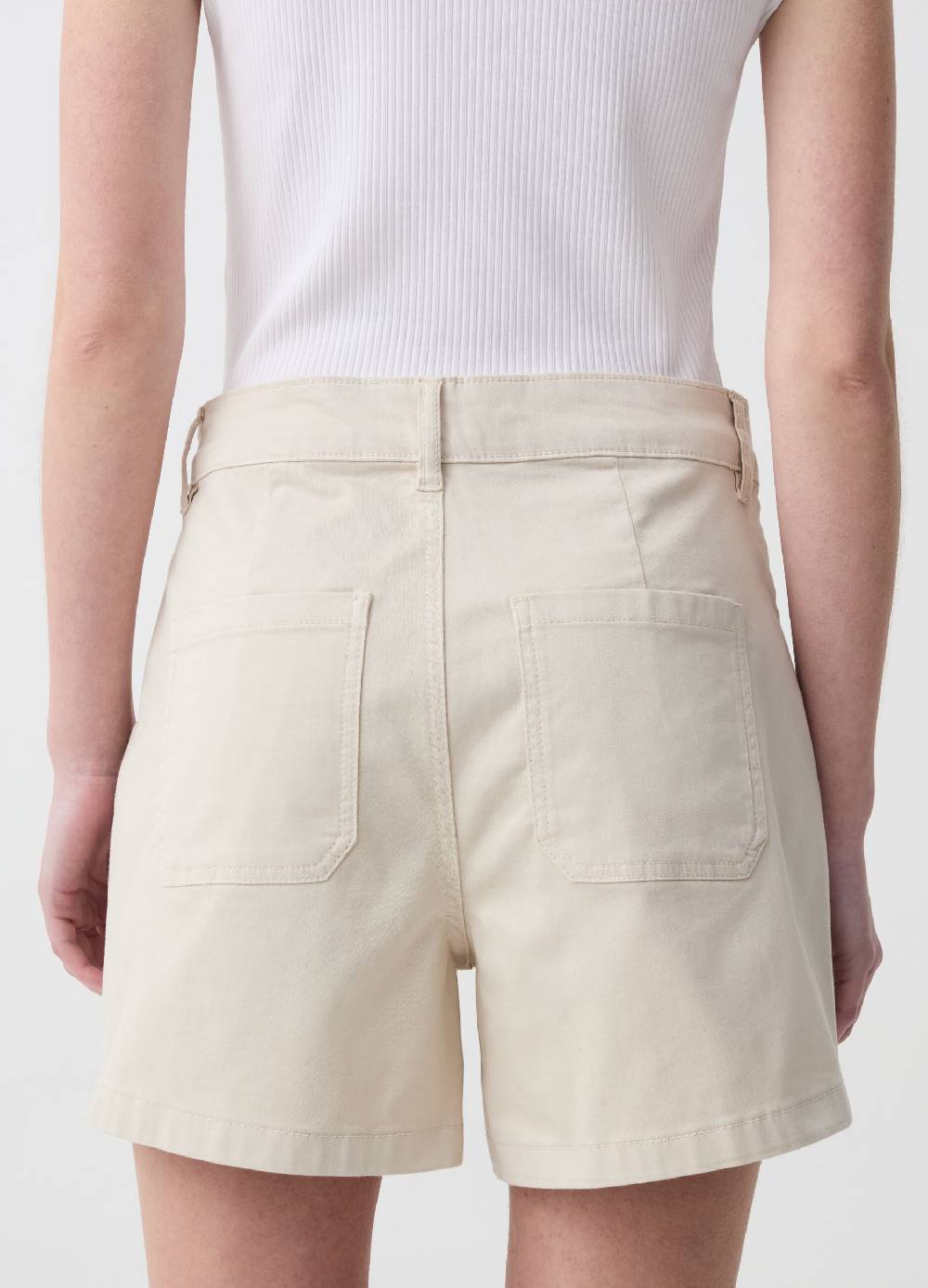 Ovs Shorts in cotone stretch con tasche Spedizione gratuita