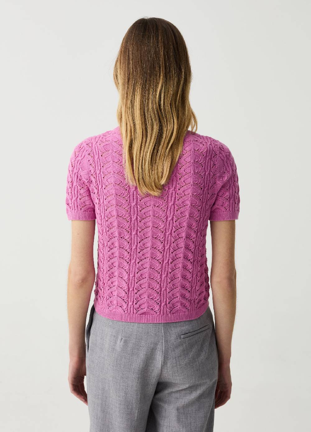Ovs Maglia crochet a maniche corte Flash Sale