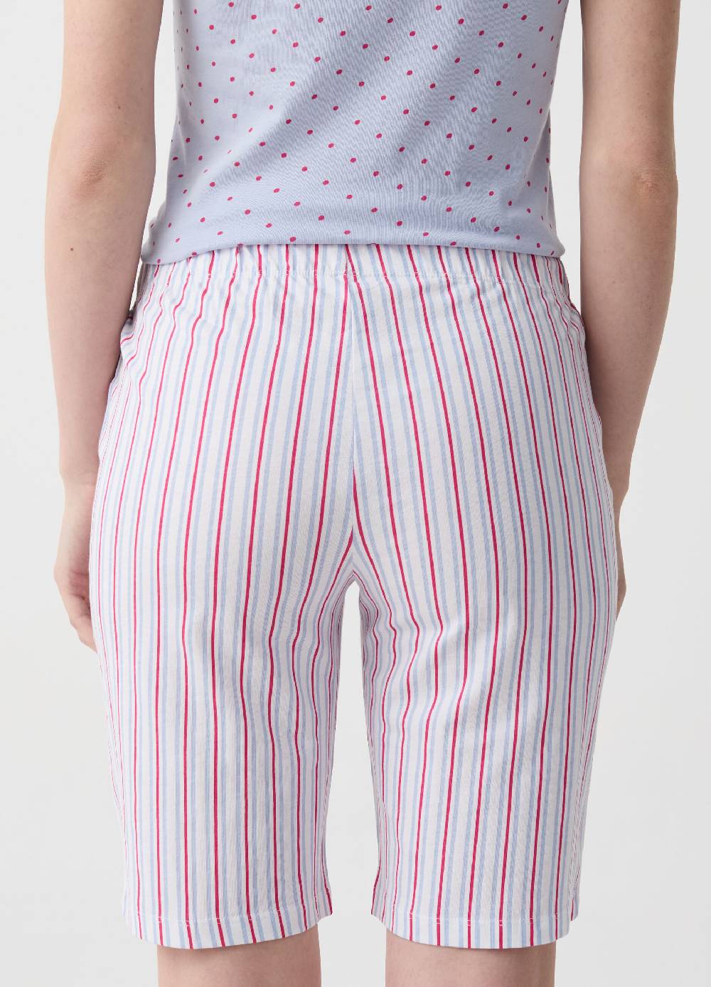 Ovs Pantalone pigiama corto a righe multicolore Fornitura limitata