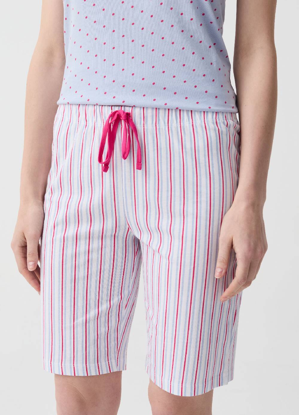 Ovs Pantalone pigiama corto a righe multicolore Fornitura limitata