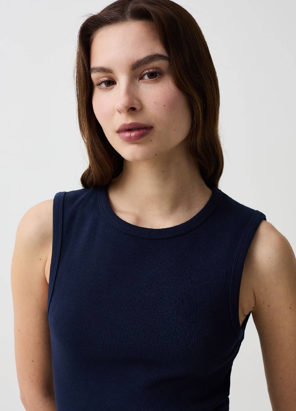 Ovs Vestito Essential corto con dettaglio cut out Vendita calda