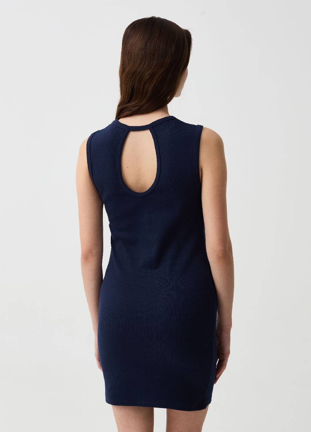 Ovs Vestito Essential corto con dettaglio cut out Vendita calda
