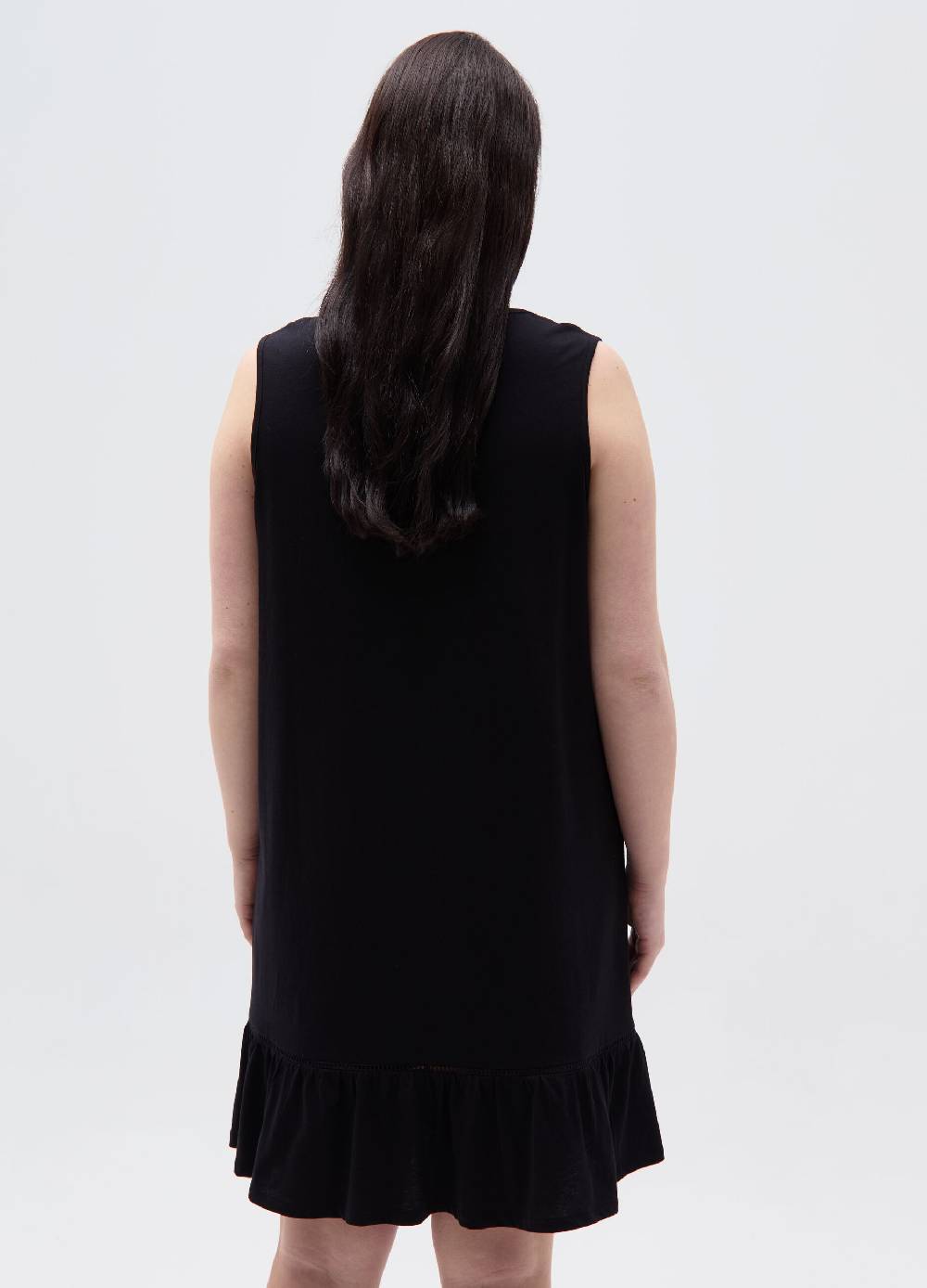 Ovs Vestito Essential corto con balza Curvy Prezzo basso