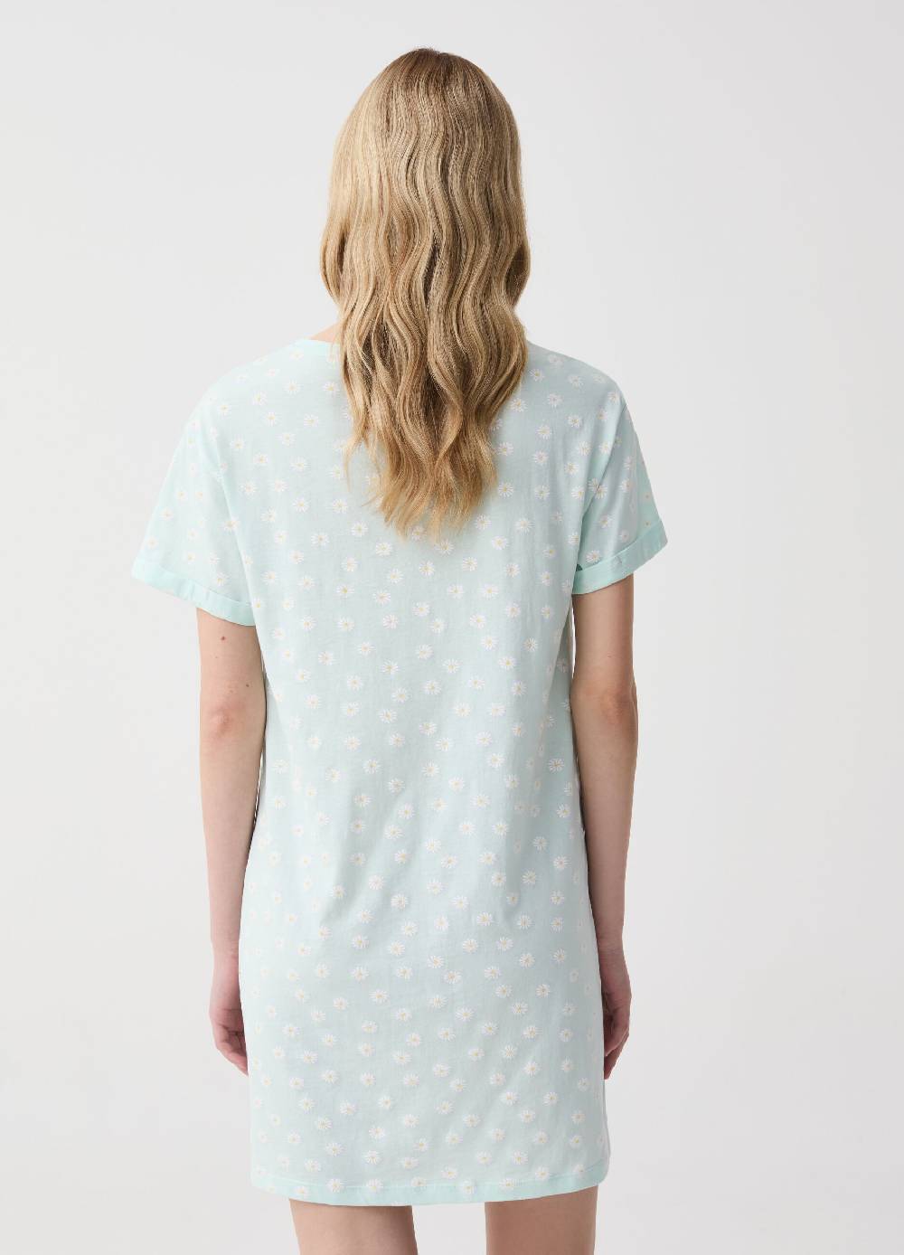 Ovs Camicia da notte con stampa margherite Super Saving Price