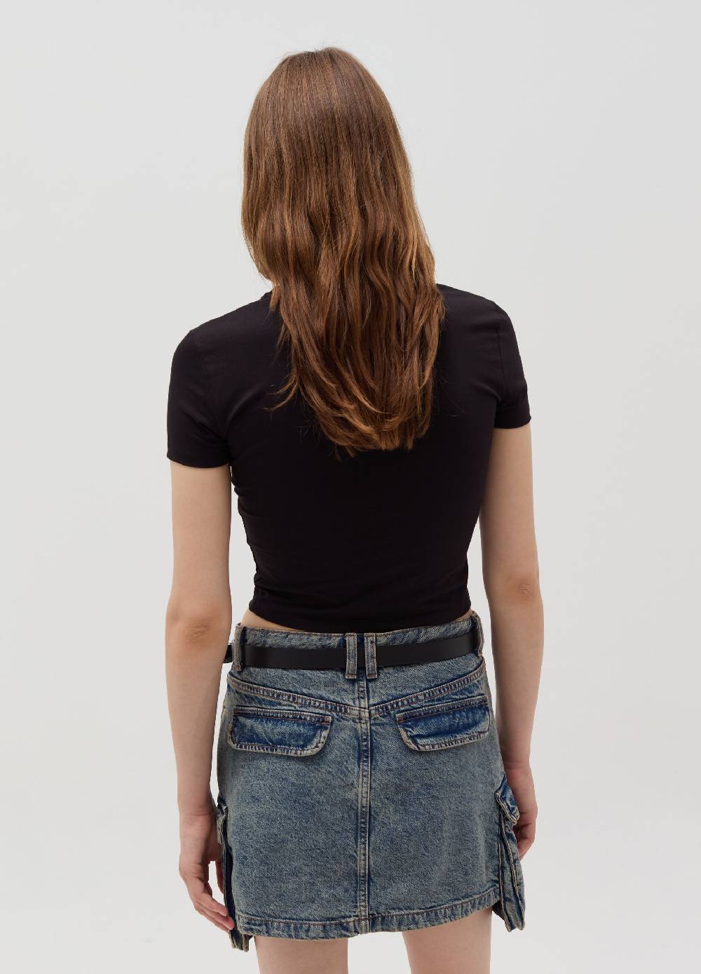 Ovs T-shirt crop con stampa Ultimo giorno