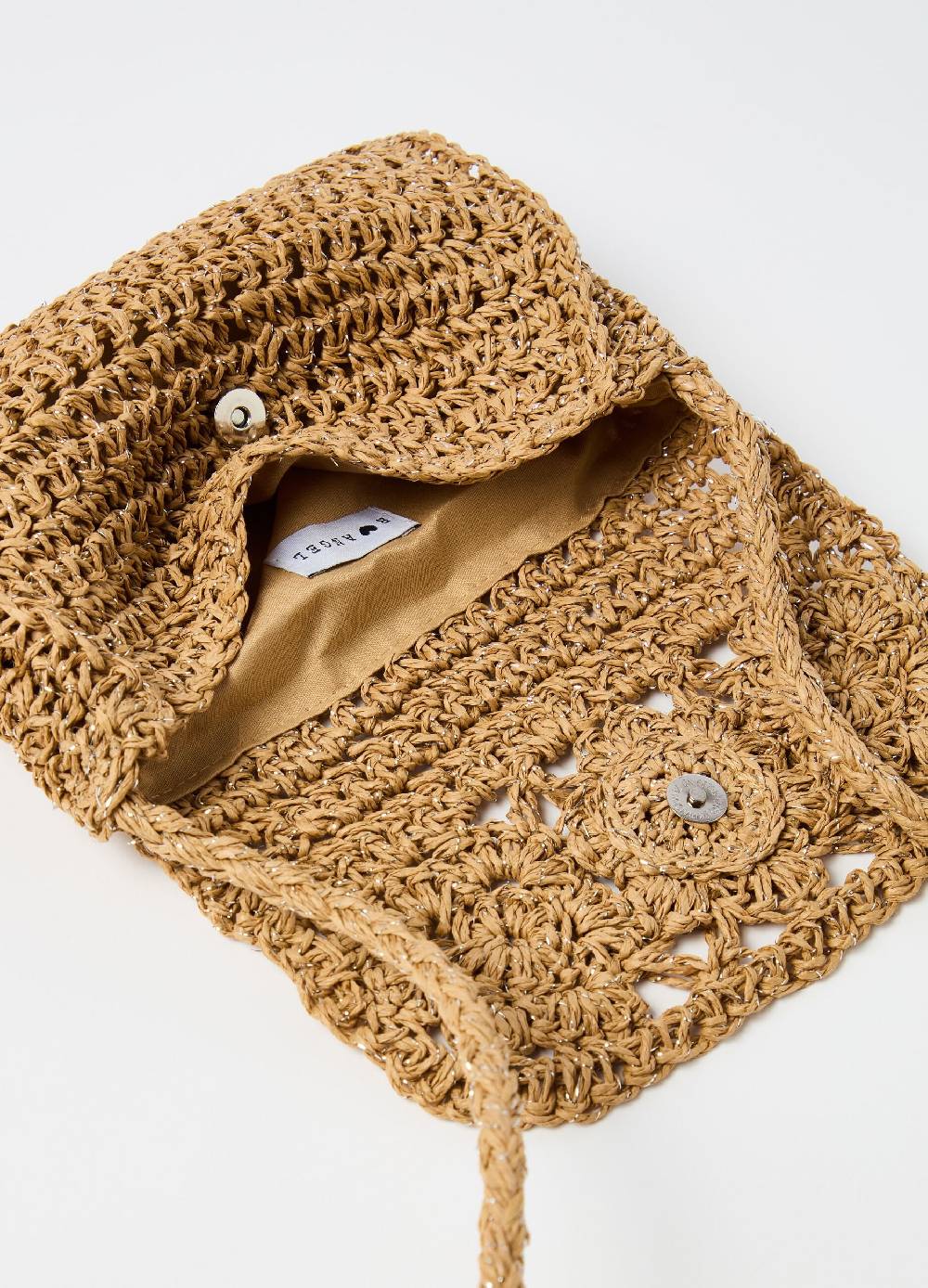 Ovs Borsa in rafia con lavorazione crochet Fino al 60% di sconto