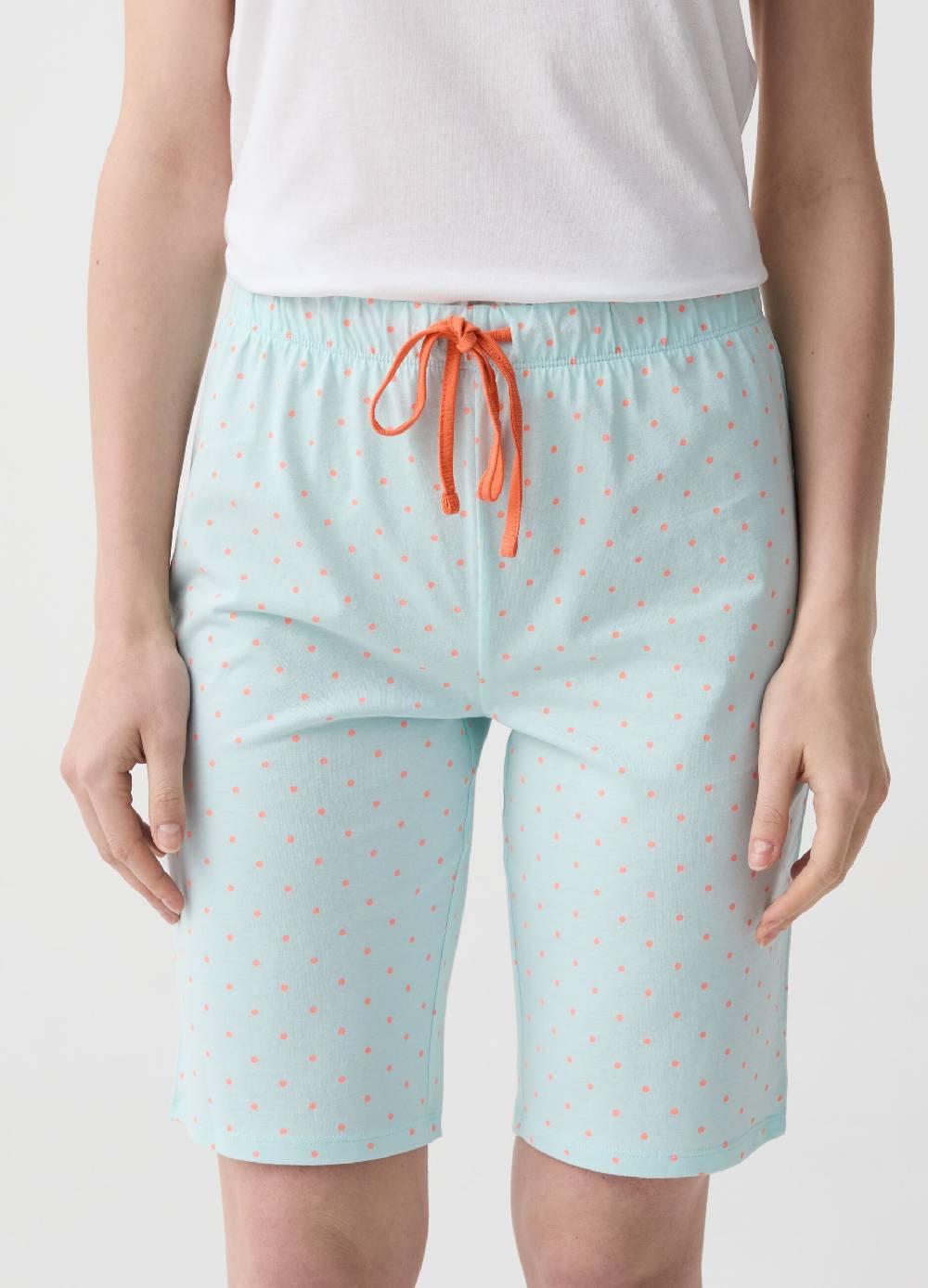 Ovs Pantalone pigiama corto a pois Super sconto