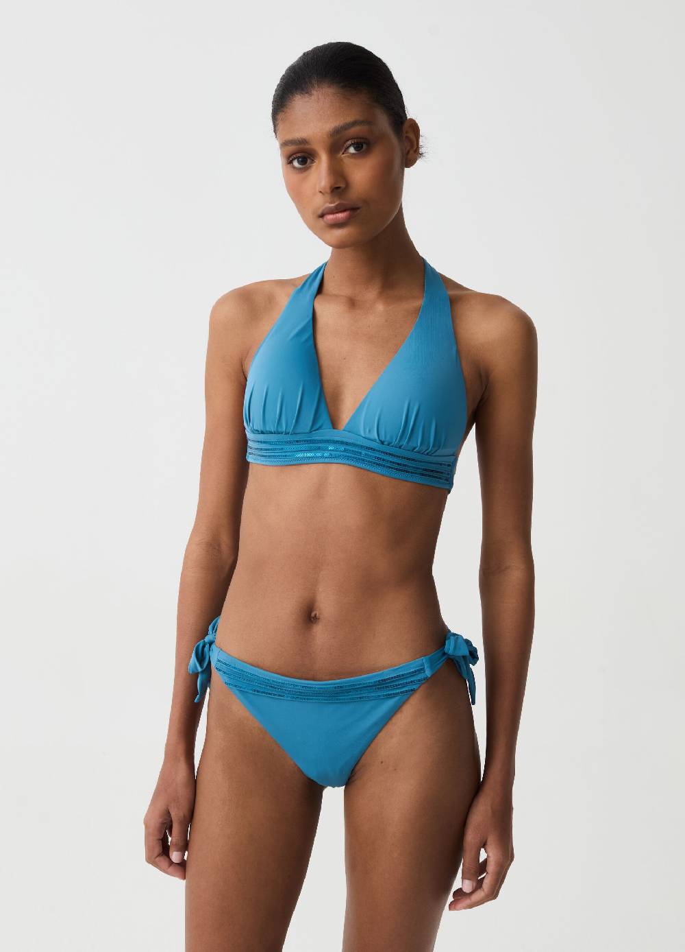Ovs Top bikini a triangolo micro paillettes Duty-free