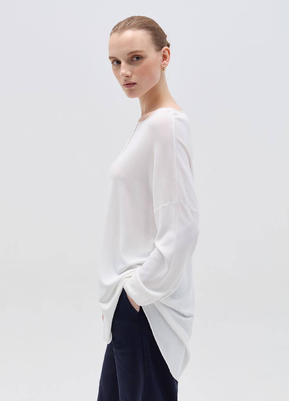 Ovs Maglia lunga over con cucitura in rilievo Promozione
