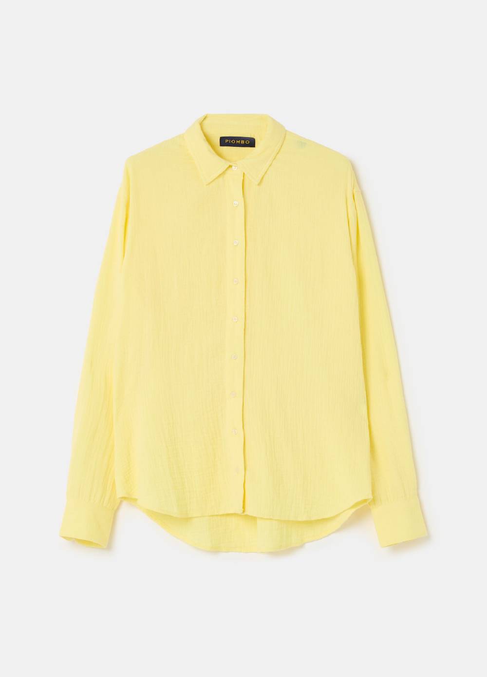 Ovs Camicia relaxed fit in garza effetto crinkle Soddisfazione Garantita
