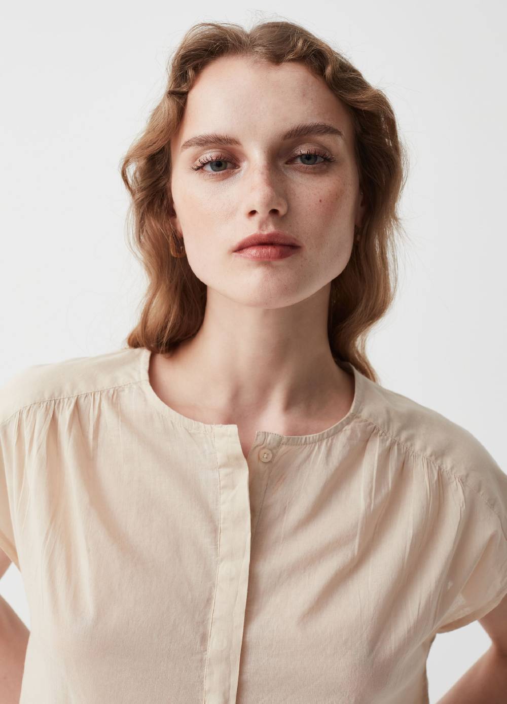 Ovs Blusa smanicata con scollo serafino Sconto