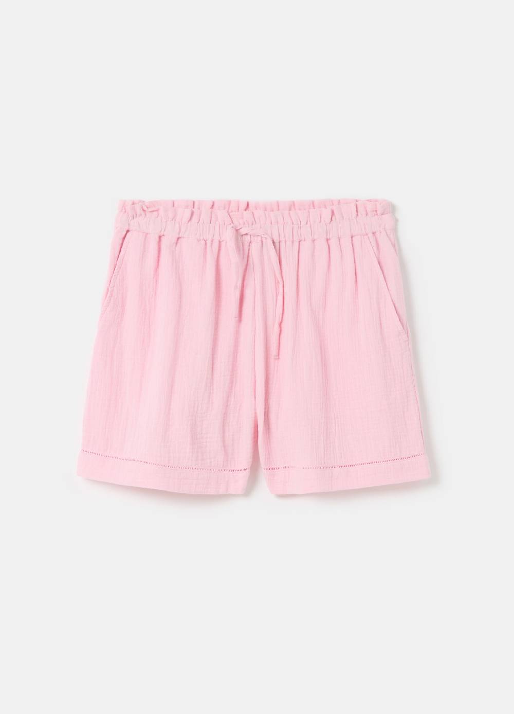 Ovs Shorts in garza effetto crinkle Saldi Di Fabbrica