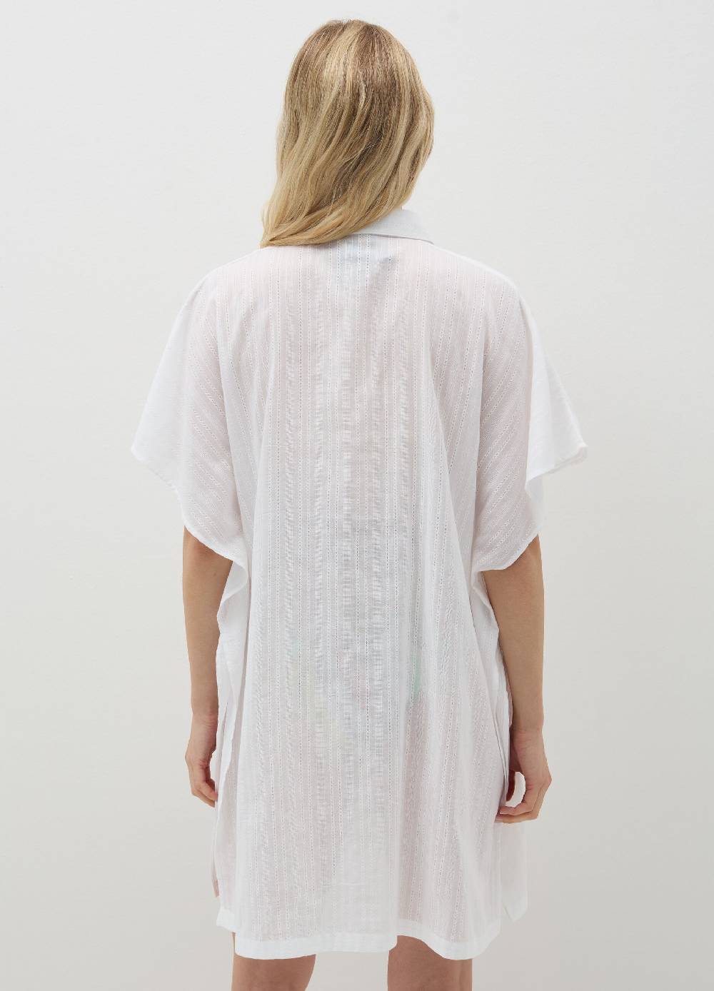 Ovs Camicia copri costume con trama a righe Vendite Flash