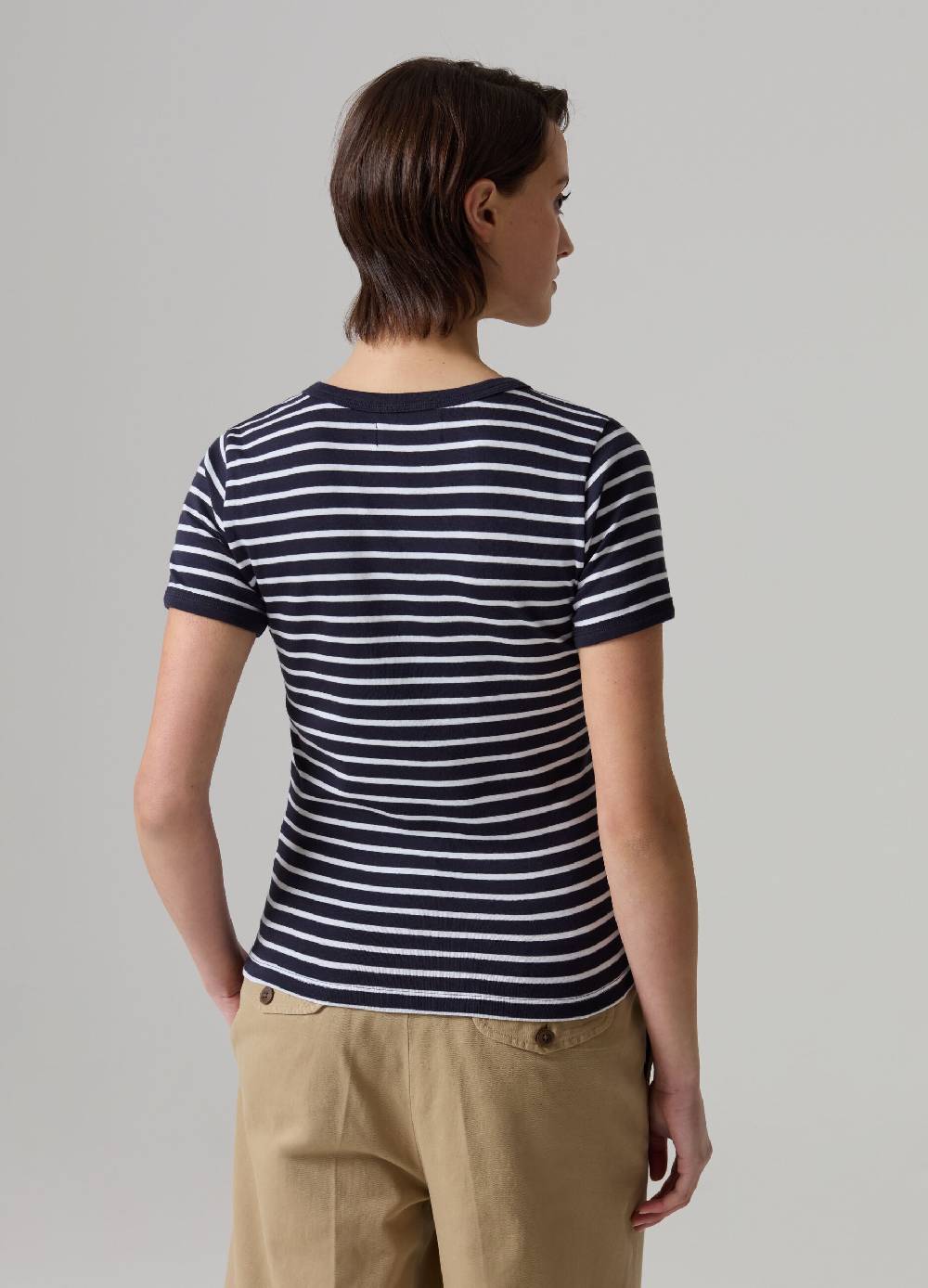 Ovs T-shirt a righe in cotone stretch Spedizione gratuita
