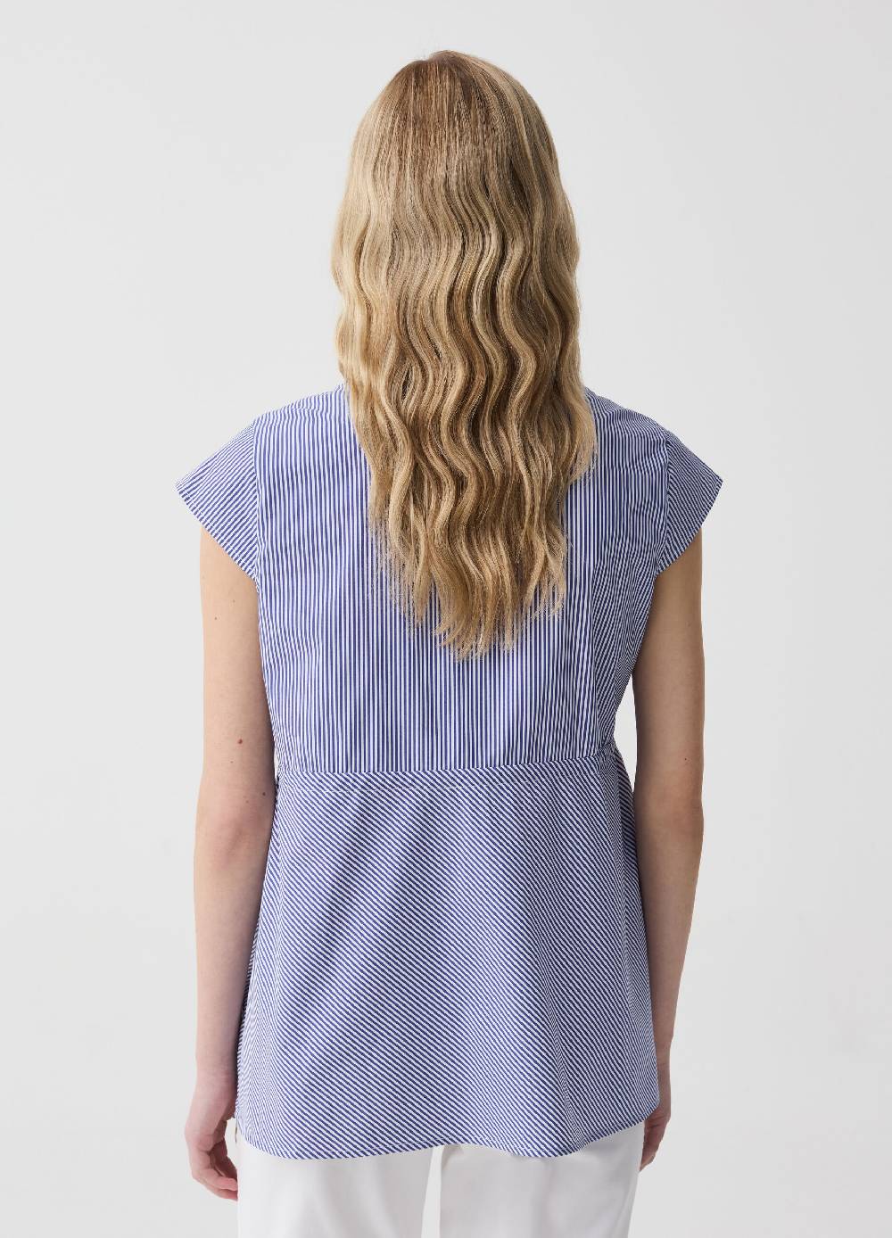 Ovs Camicia premaman in popeline stretch Grande vendita