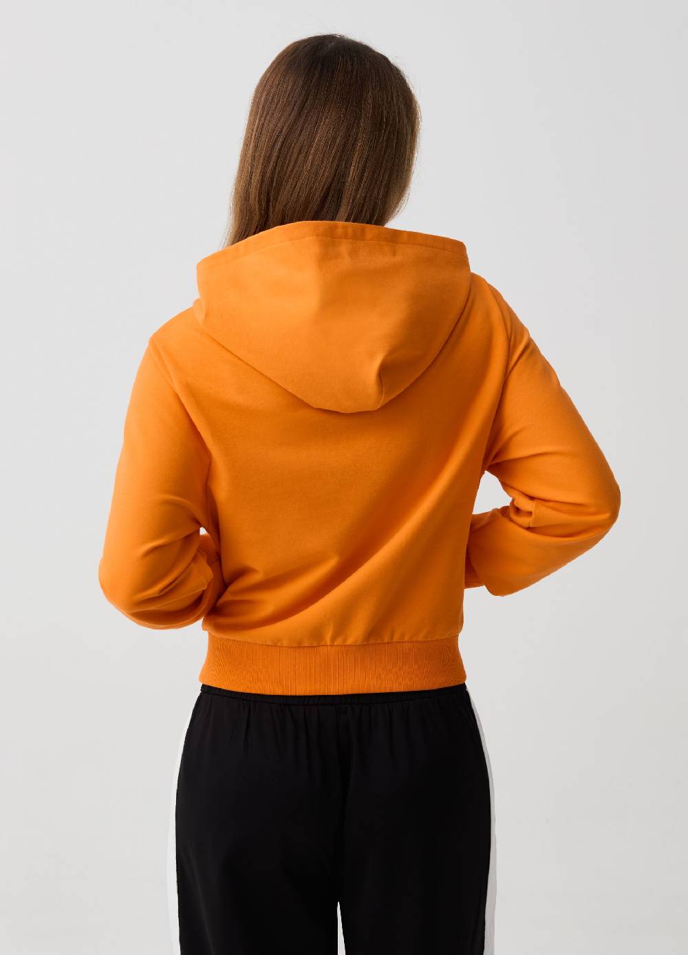 Ovs Full-zip cropped in felpa con cappuccio B.ANGEL X MARE FUORI Vendite stagionali