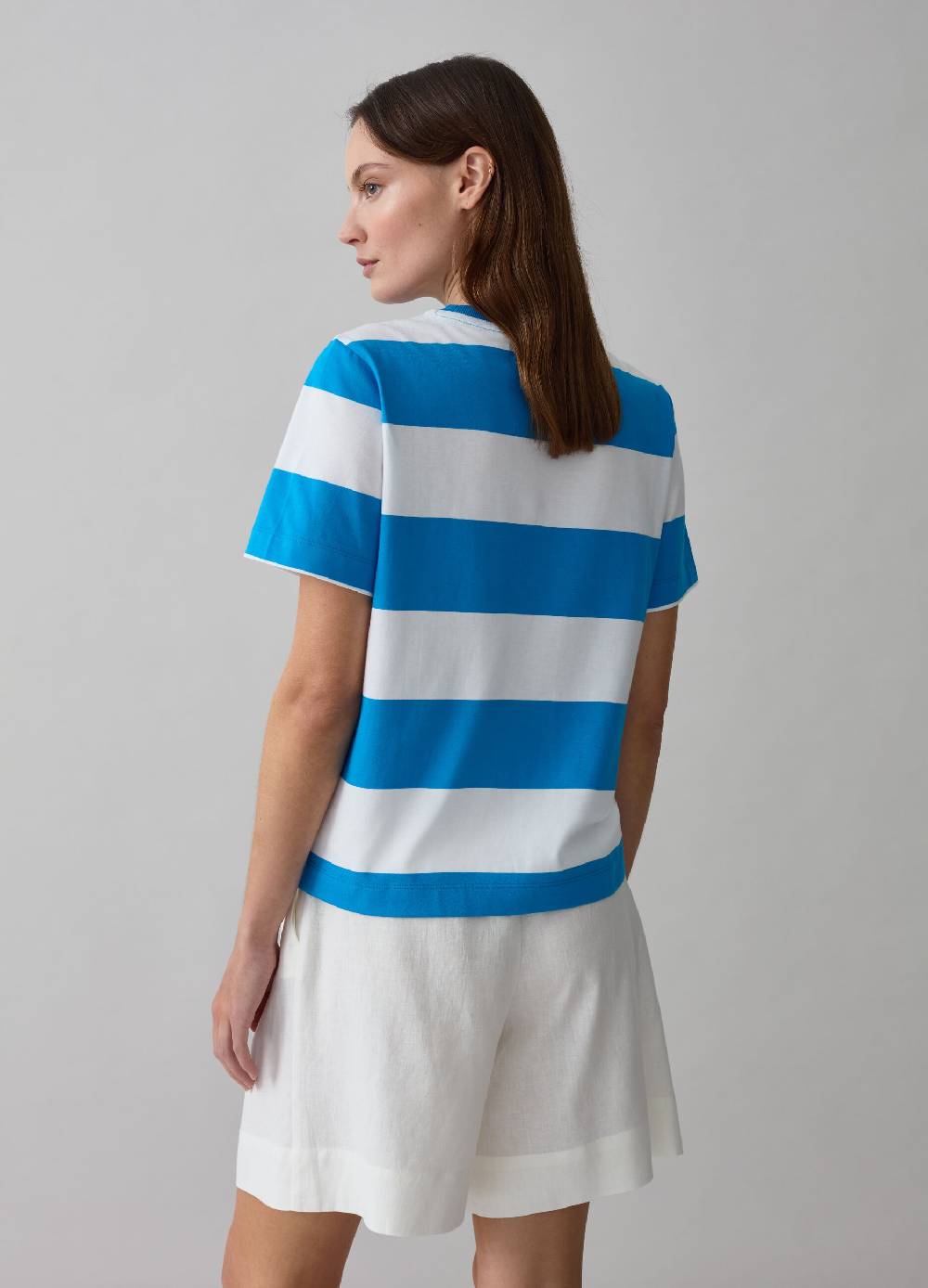 Ovs T-shirt in cotone a righe Offerta per la Festa della Mamma