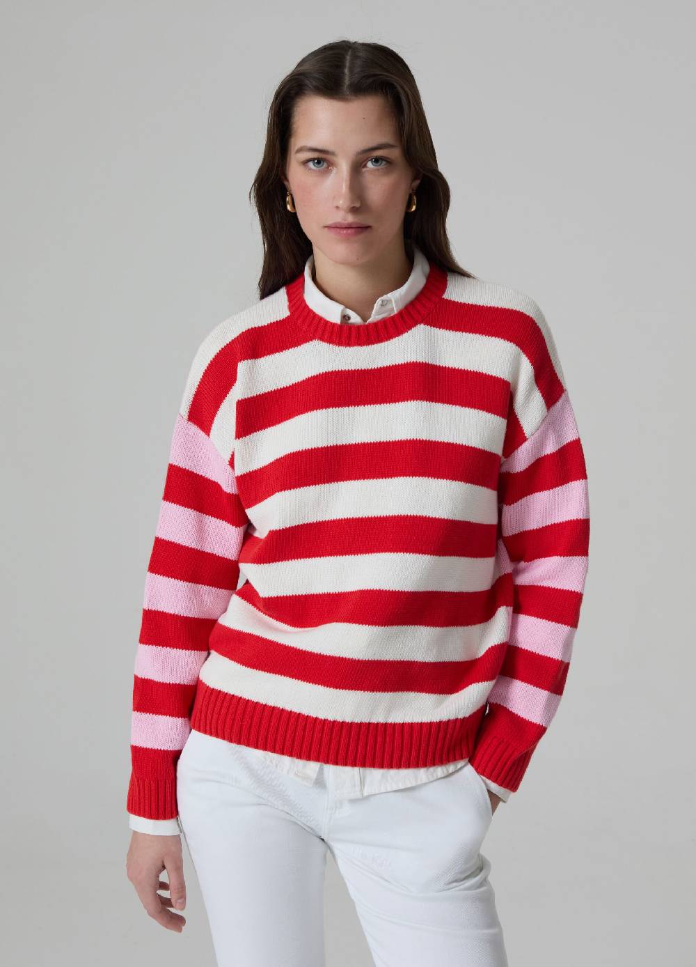 Ovs Pullover oversize a righe multicolor Bestseller