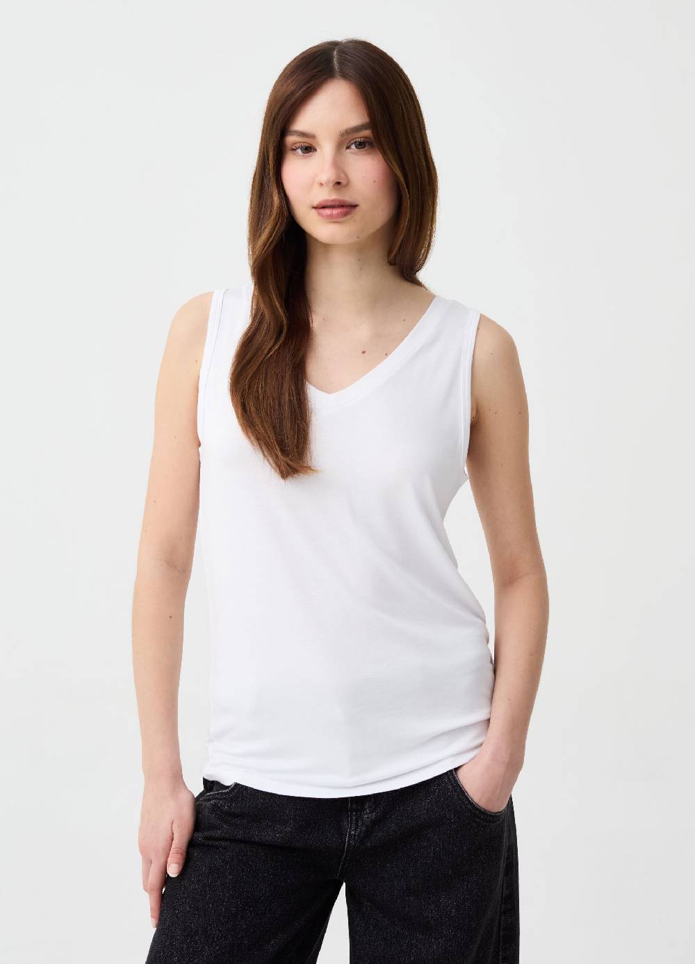 Ovs Tank top con scollo a V Offerte stagionali