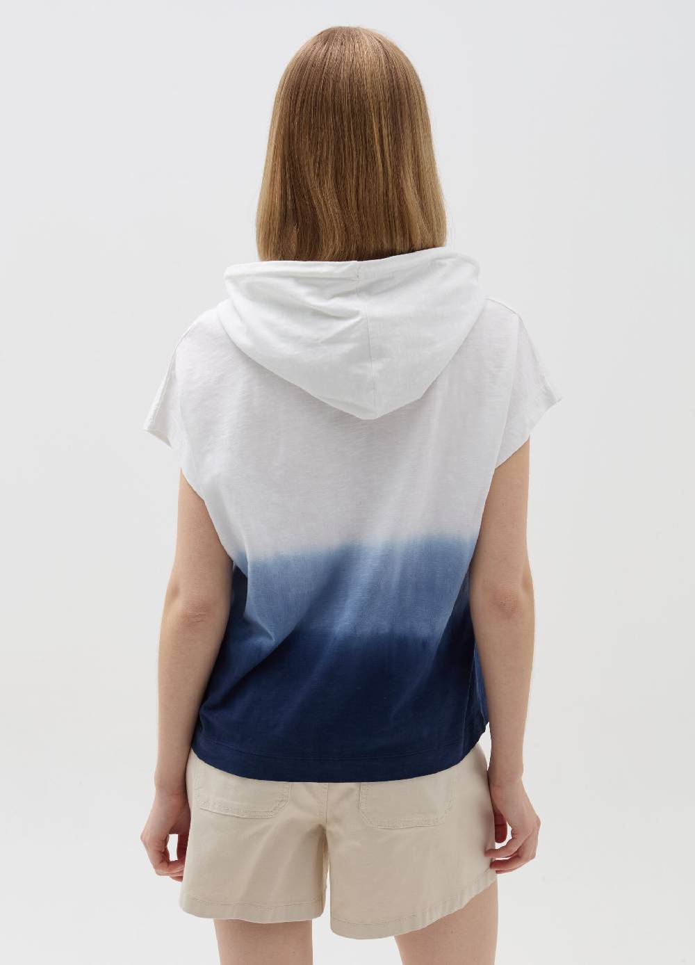 Ovs T-shirt Essential Dip Dye con cappuccio Liquidazione
