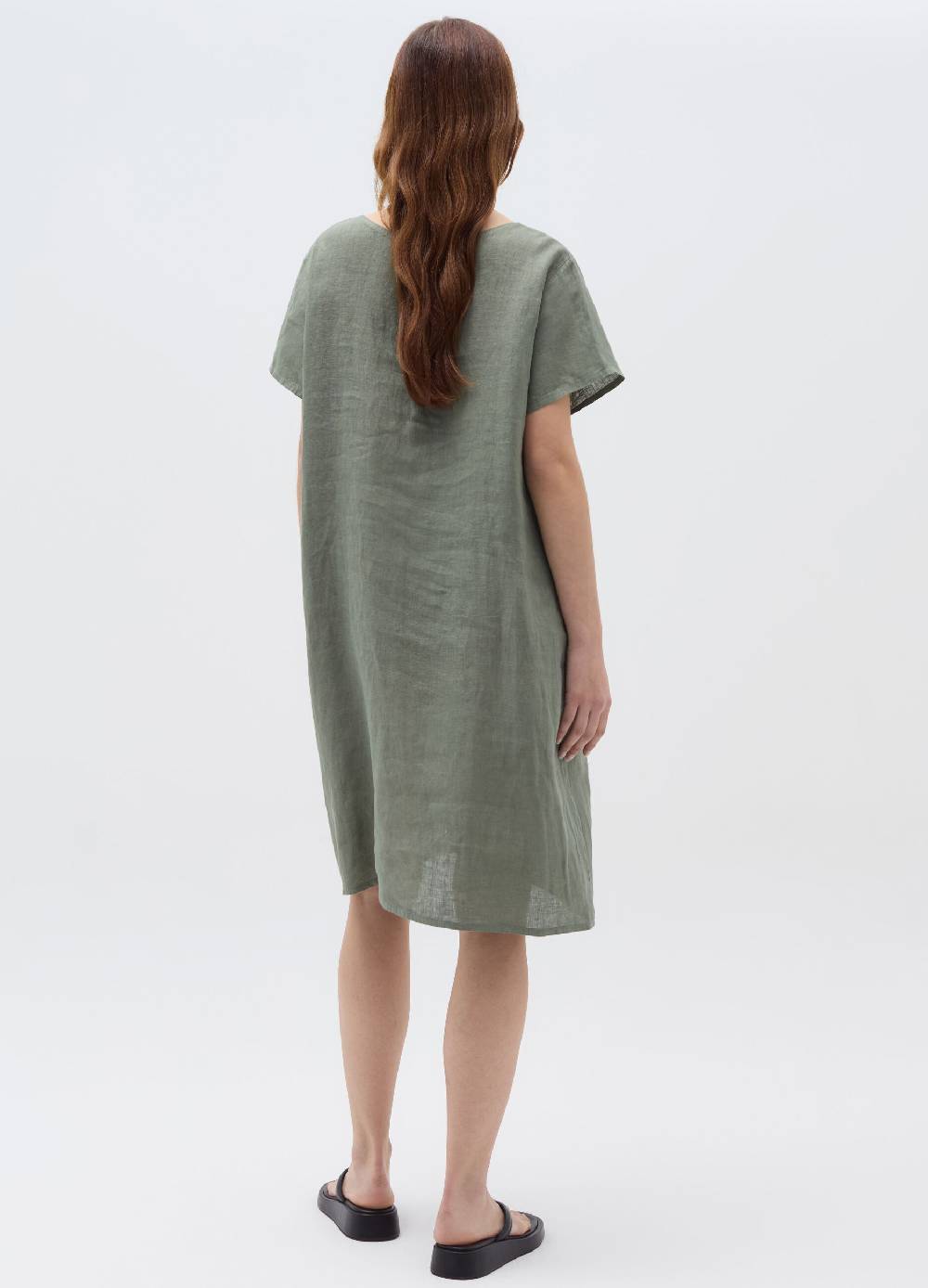 Ovs Vestito corto in lino con tasche Comprane uno, ottenene uno gratis