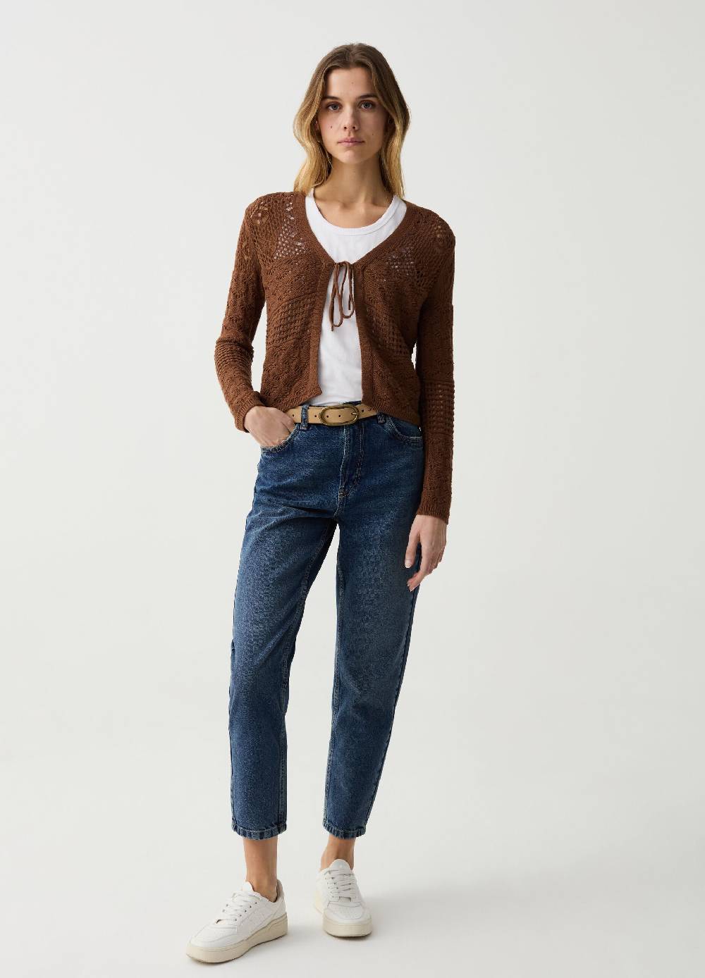Ovs Cardigan con lavorazione multi popcorn stitch Rilascio limitato