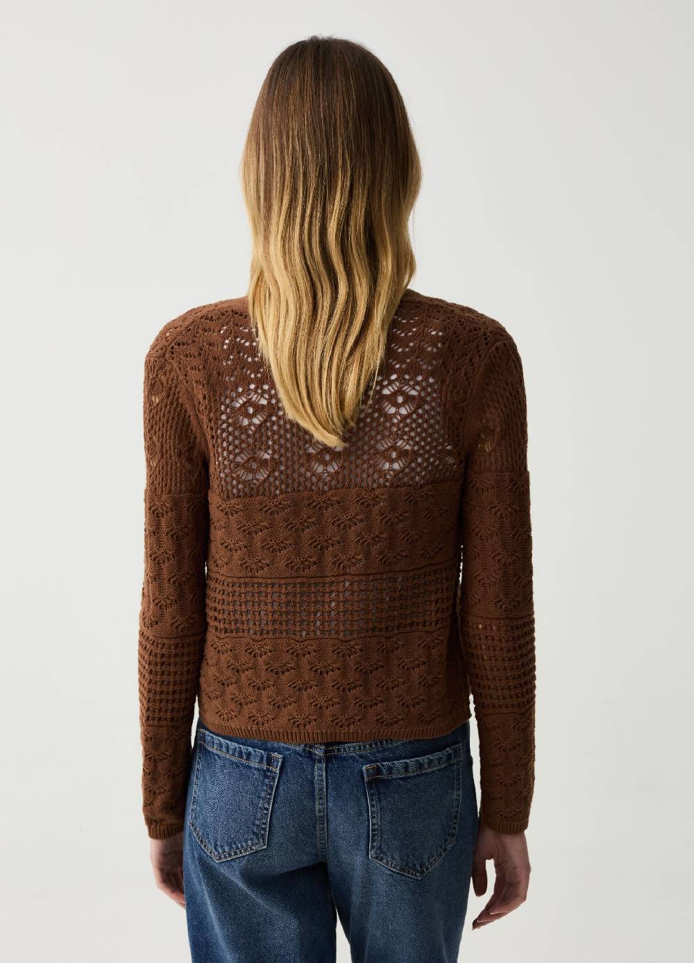 Ovs Cardigan con lavorazione multi popcorn stitch Rilascio limitato