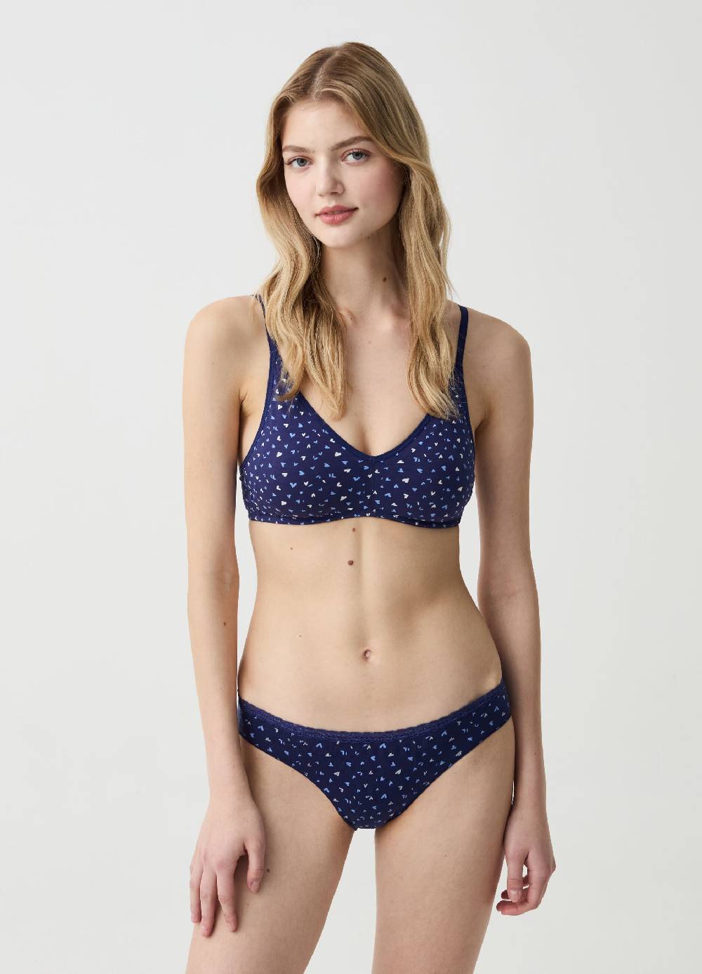 Ovs Reggiseno il Triangolo in cotone bio stretch ACQUISTA ORA