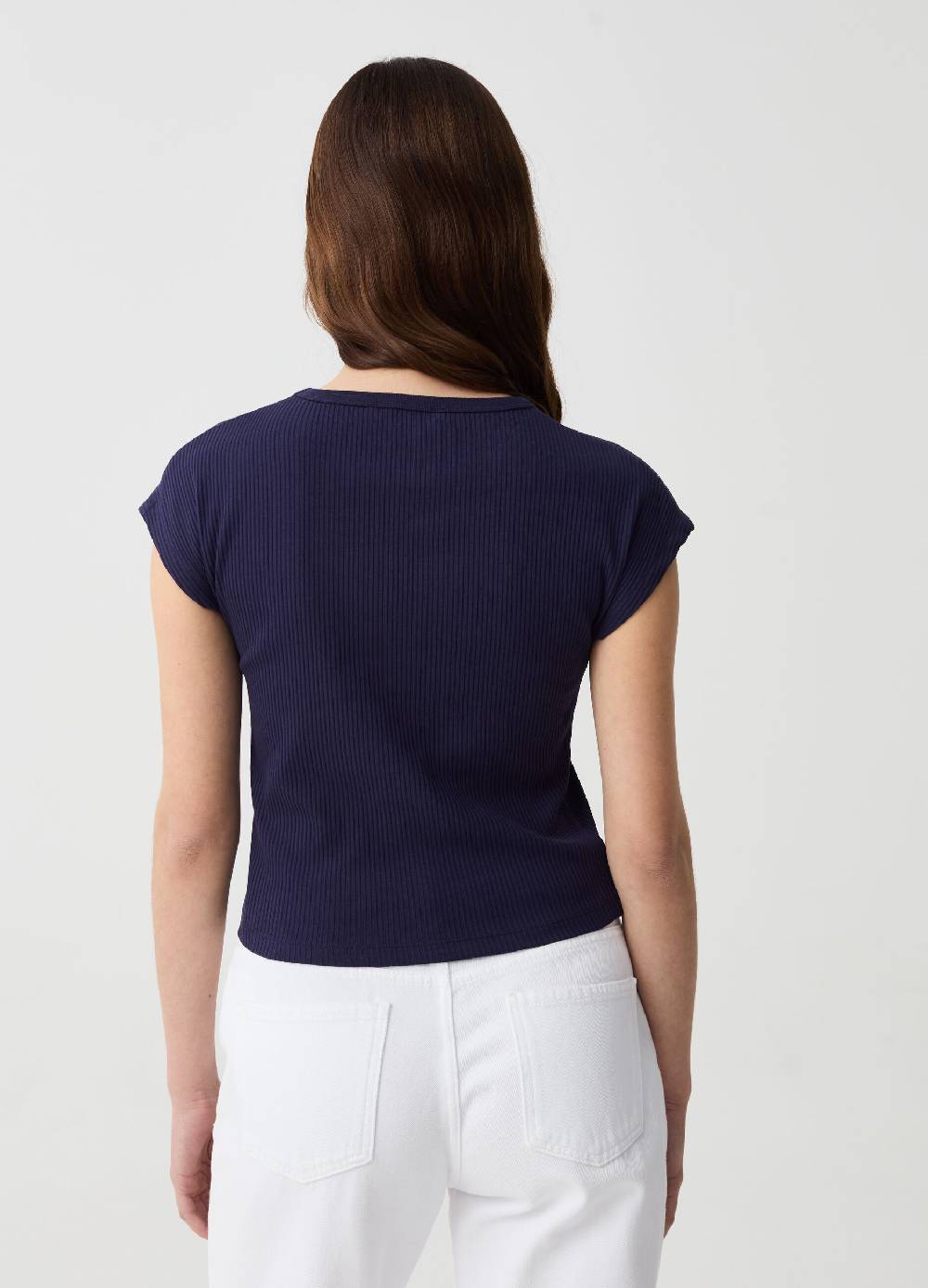 Ovs T-shirt Essential a costine con maniche kimono Latest stili