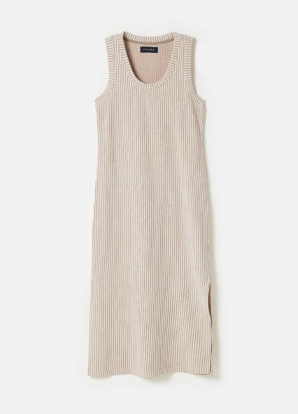 Ovs Vestito midi smanicato a righe sottili Offerta speciale della fabbrica