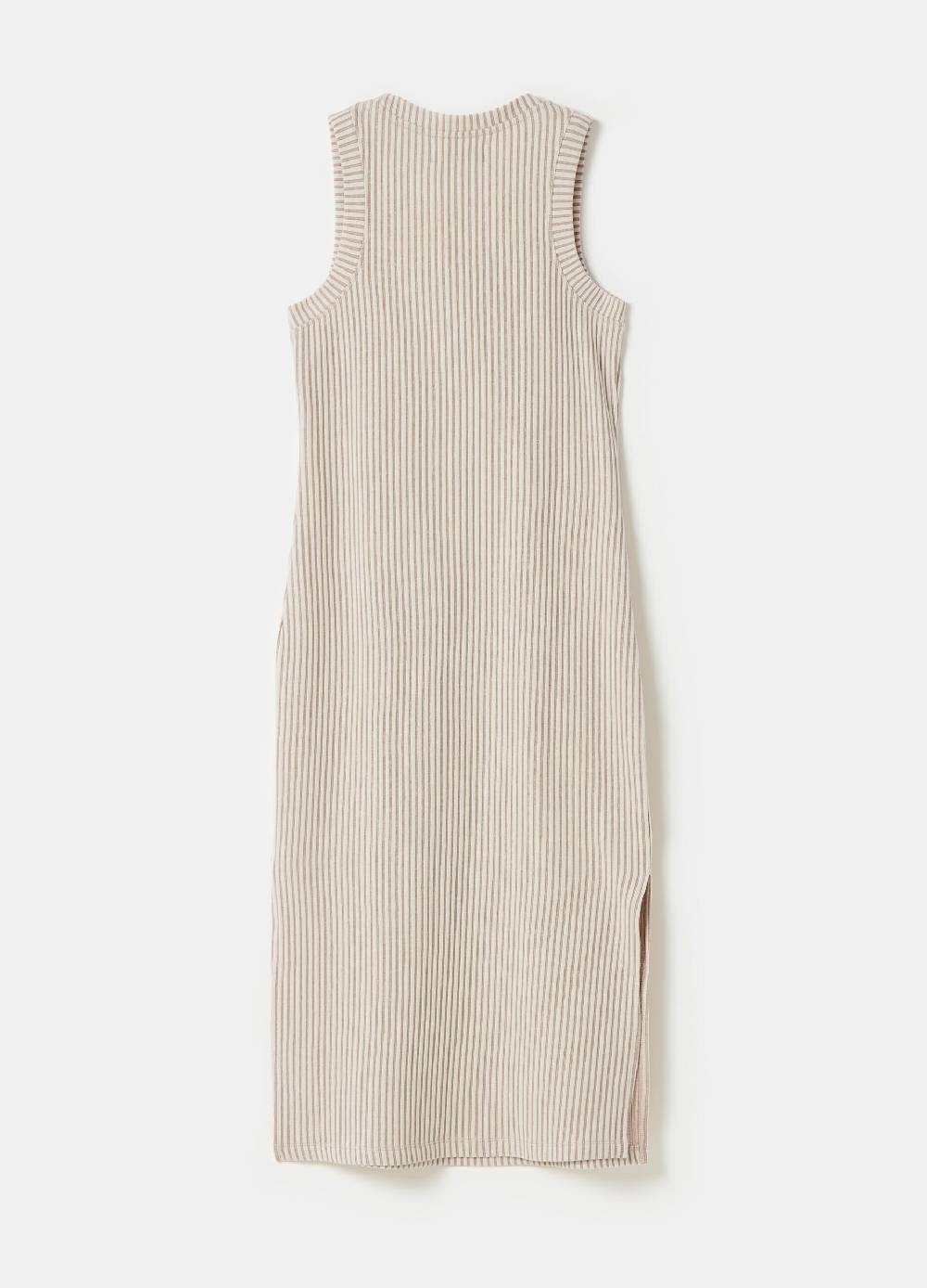Ovs Vestito midi smanicato a righe sottili Offerta speciale della fabbrica