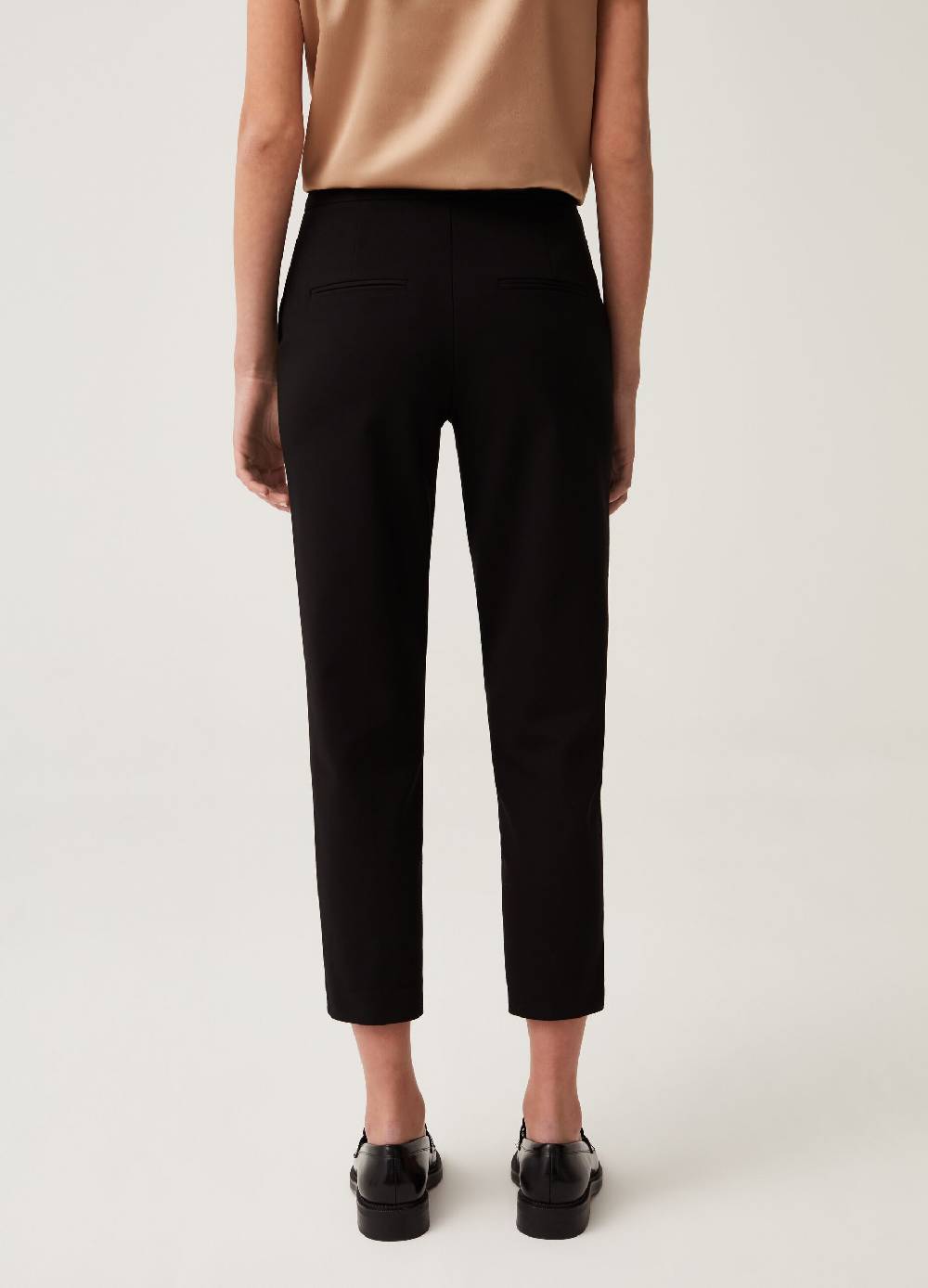 Ovs Pantaloni a sigaretta con bottoni dorati Fino al 55% di sconto