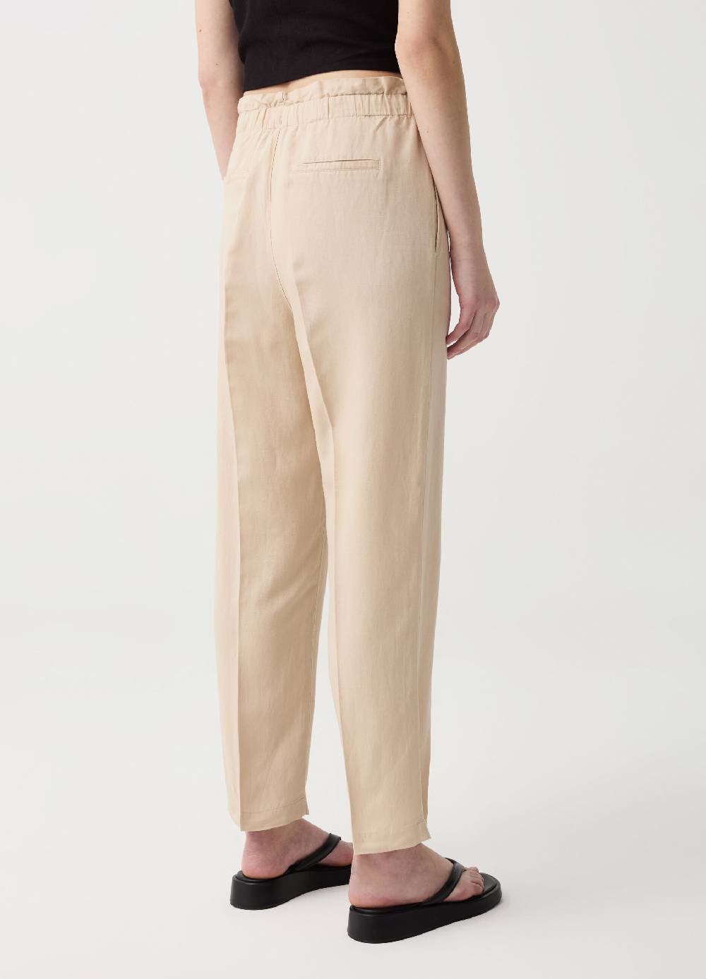 Ovs Pantalone a sigaretta con pinces e coulisse Officina