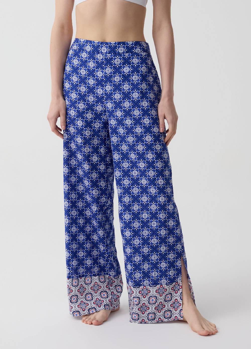 Ovs Pantalone estivo stampato Positano Duty-free