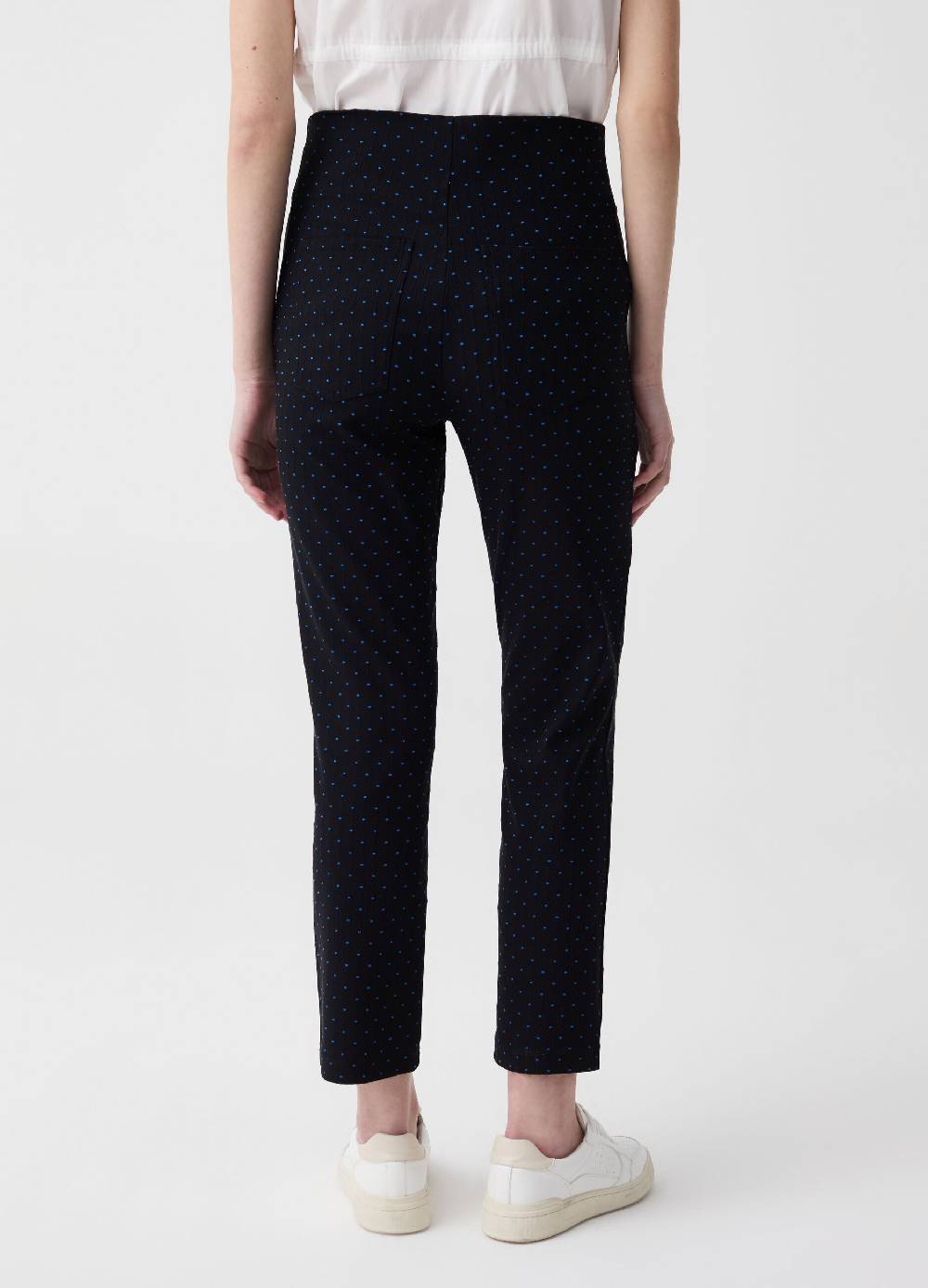 Ovs Pantaloni premaman con fantasia geometrica Soddisfazione Garantita