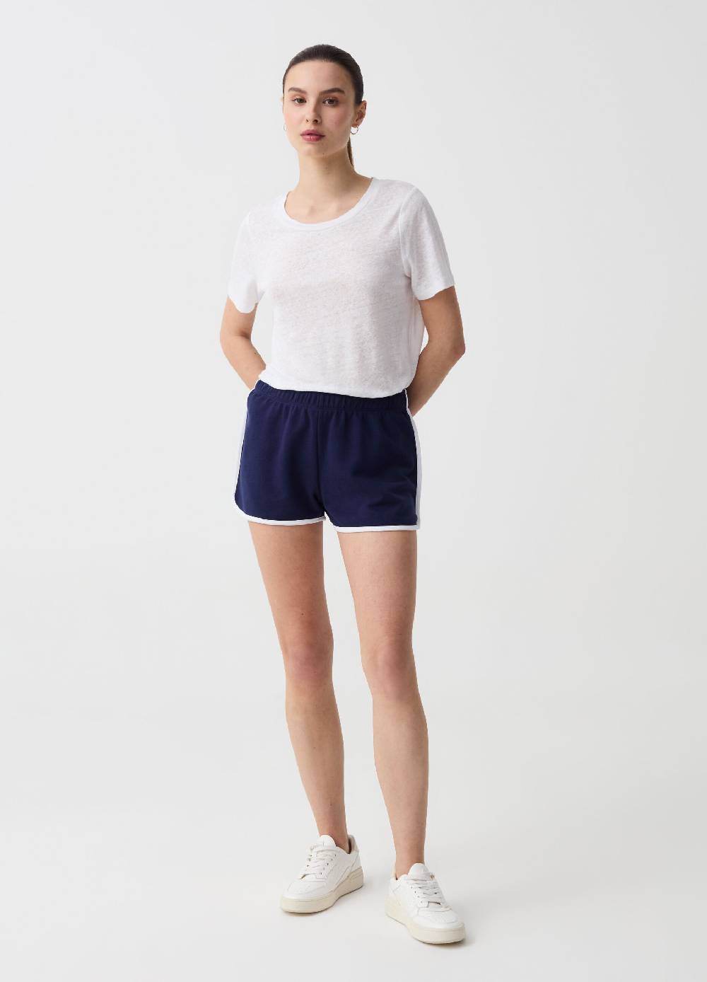 Ovs Shorts Essential in French Terry Fino Al -60%