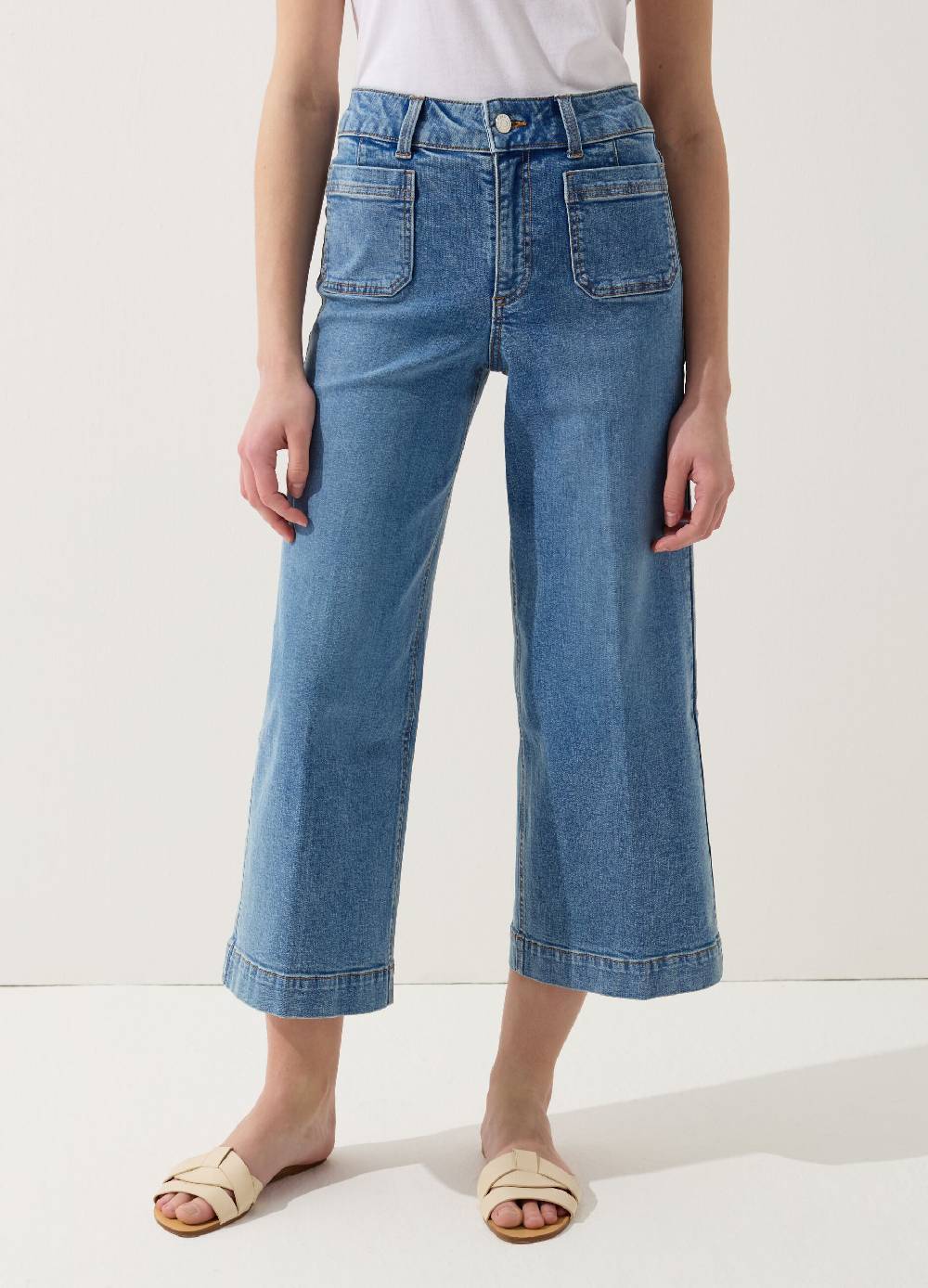 Ovs Jeans wide leg cropped Novità